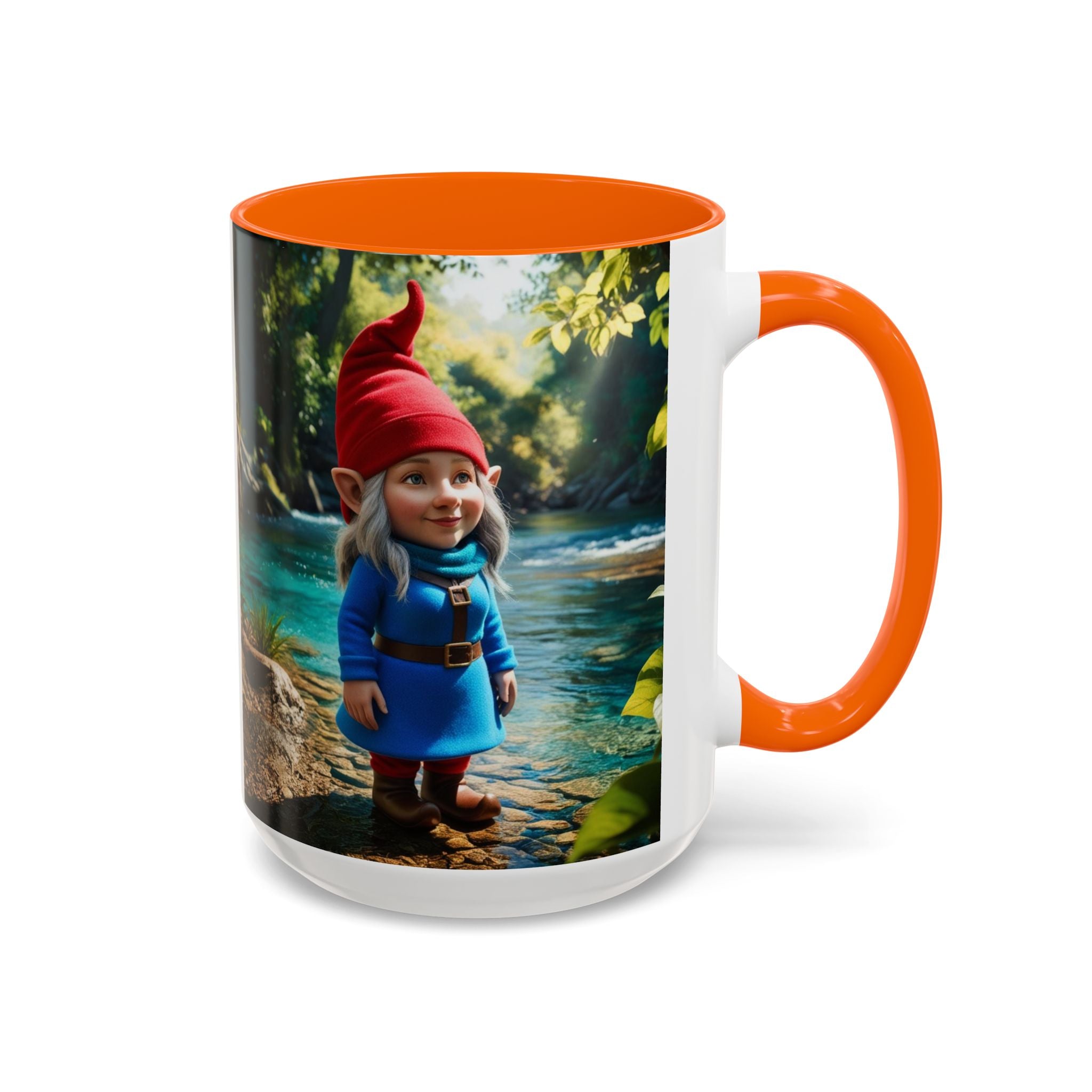 Gnome Mug: Scandinavian Nisse, Nordic Folklore Gift, Mythical Creature Coffee Cup
