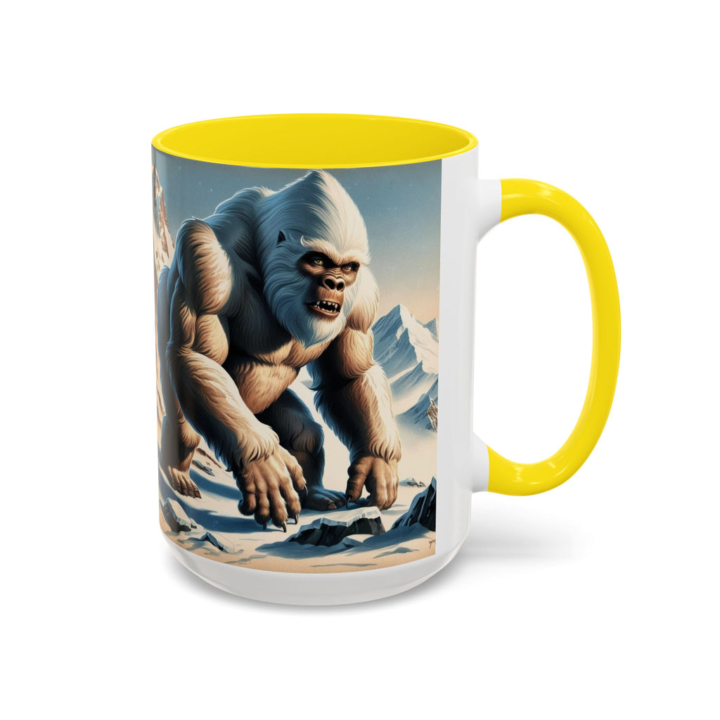 Abominable Snowman Coffee Mug: Himalayan Mountain Yeti, Mythical Creature, Sasquatch Gift