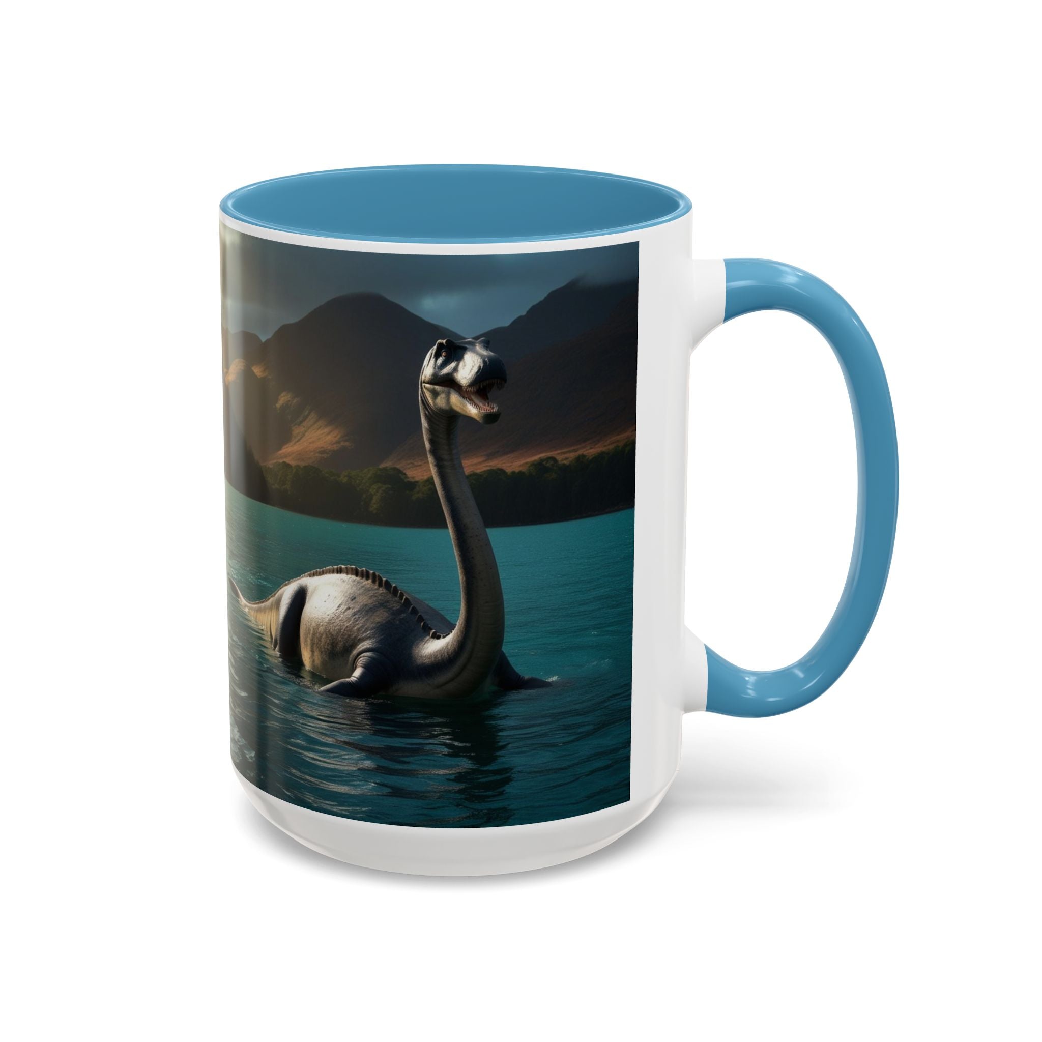 Loch Ness Monster Coffee Mug: Nessie Cryptid Gift, Scottish Sea Creature