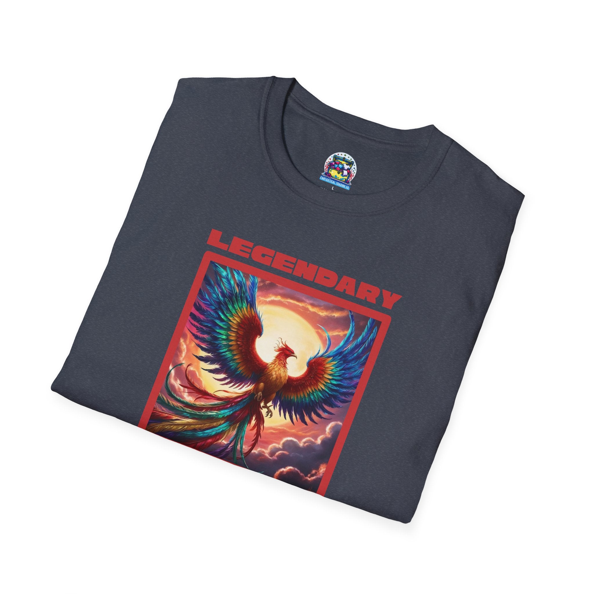 Phoenix Graphic Tee: Legendary Bird, Soft Cotton Shirt, Phoenix Rising Gift