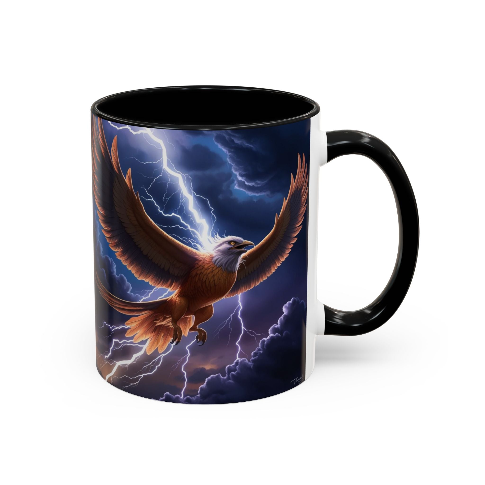 Thunderbird Coffee Mug: Native American Spirit Animal, Southwest Folklore