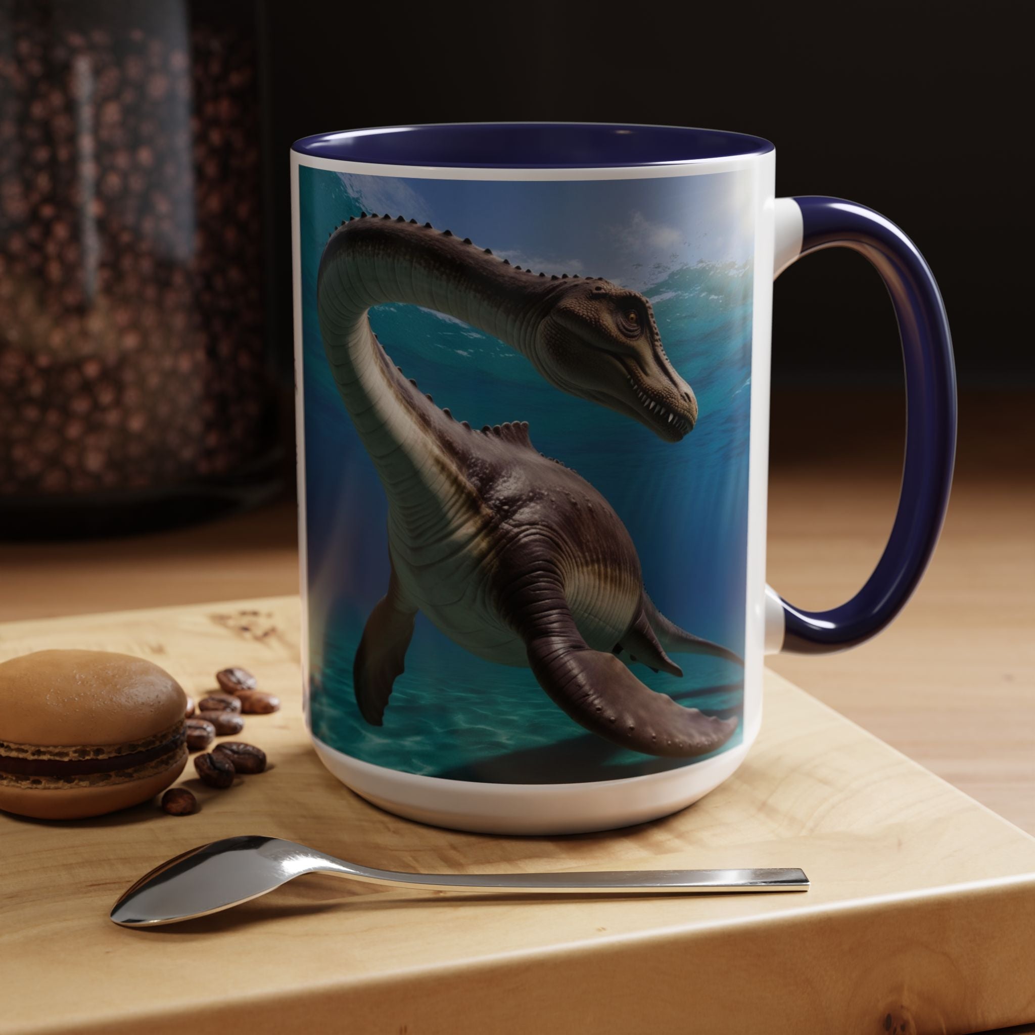Loch Ness Monster: Nessie Coffee Mug, Mythical Sea Creature, Plesiosaurus Gift