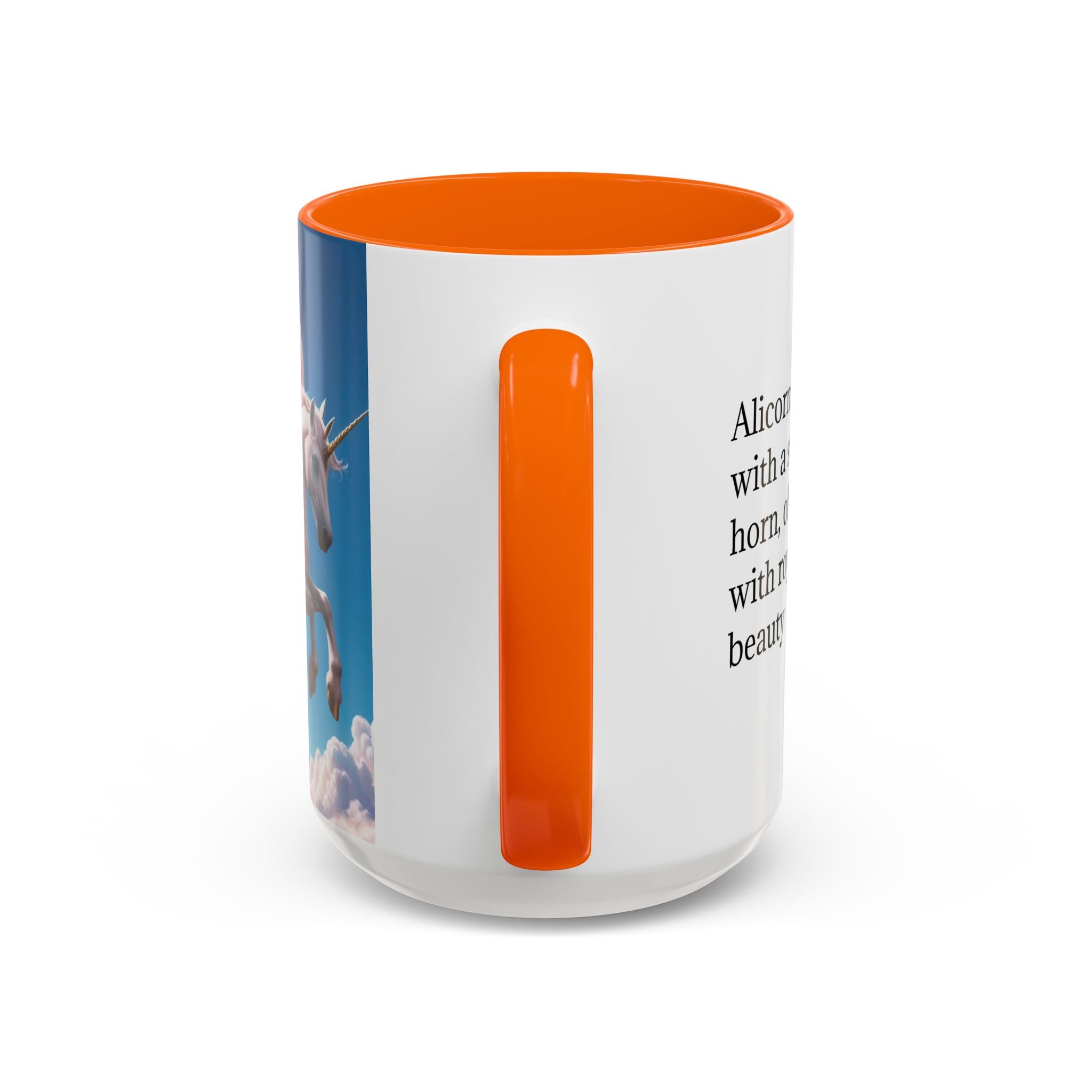 Unicorn Coffee Cup: Fantasy Alicorn Mug, Legendary Creature, Enchanted Gift (Purple)
