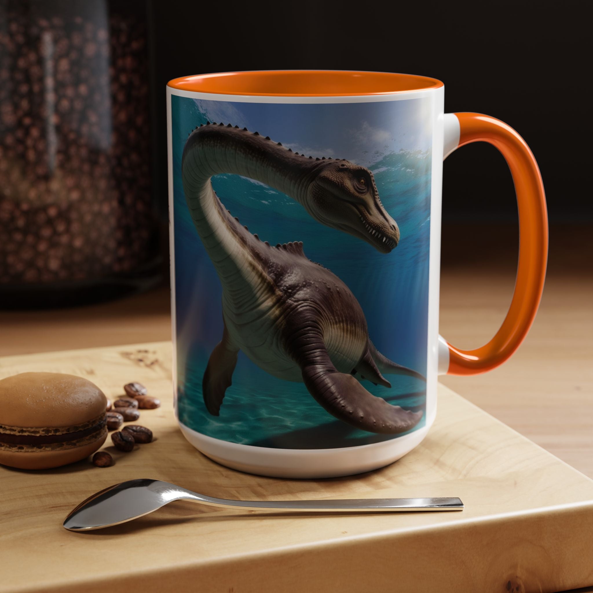 Loch Ness Monster: Nessie Coffee Mug, Mythical Sea Creature, Plesiosaurus Gift