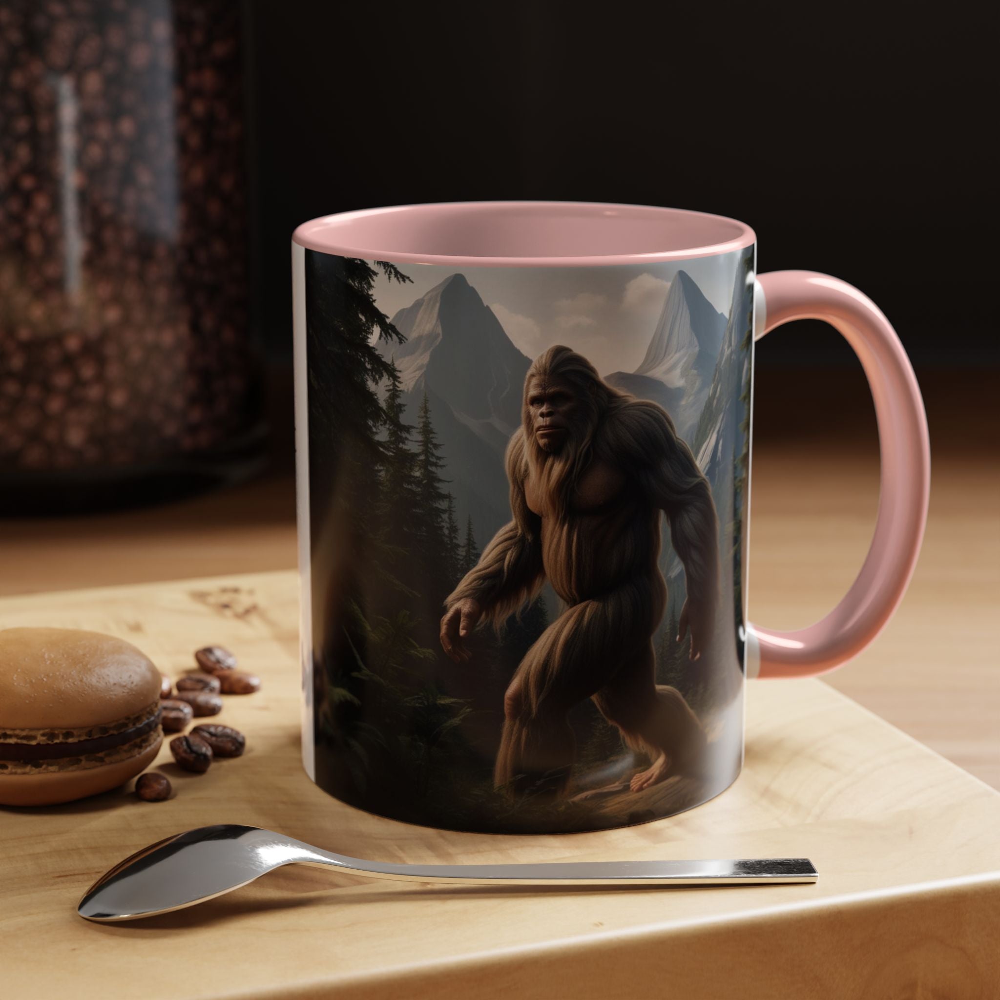 Bigfoot Coffee Mug: Sasquatch, Mythical Creature, Pacific Northwest Cryptid