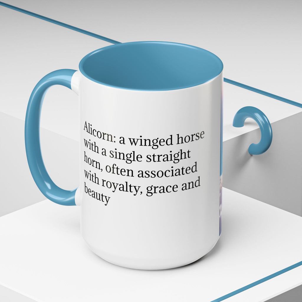 Unicorn Coffee Cup: Fantasy Alicorn Mug, Legendary Creature, Enchanted Gift (Purple)
