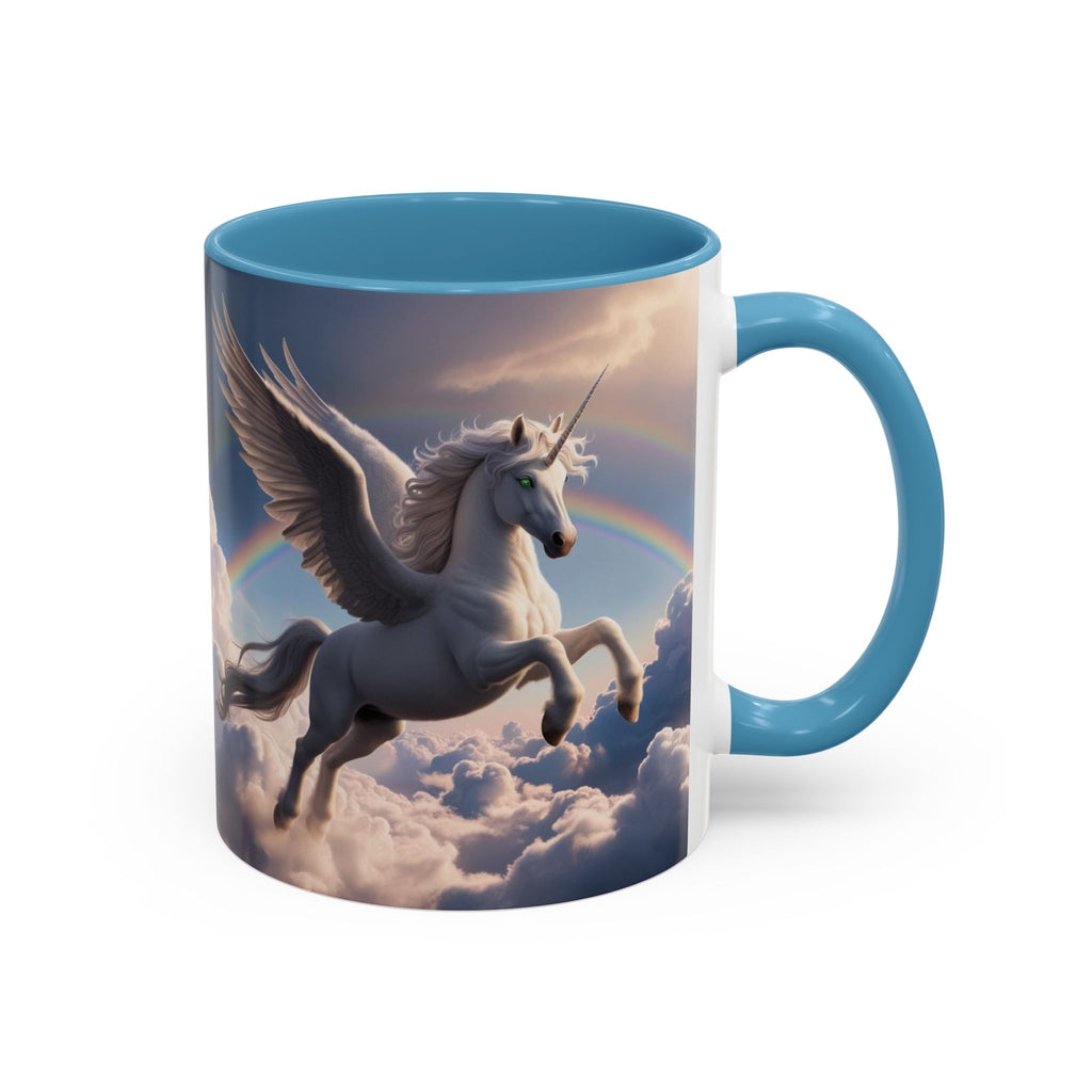 Unicorn Coffee Mug: Enchanted Alicorn, Mythical Creature, Fairytale Gift (Pink)