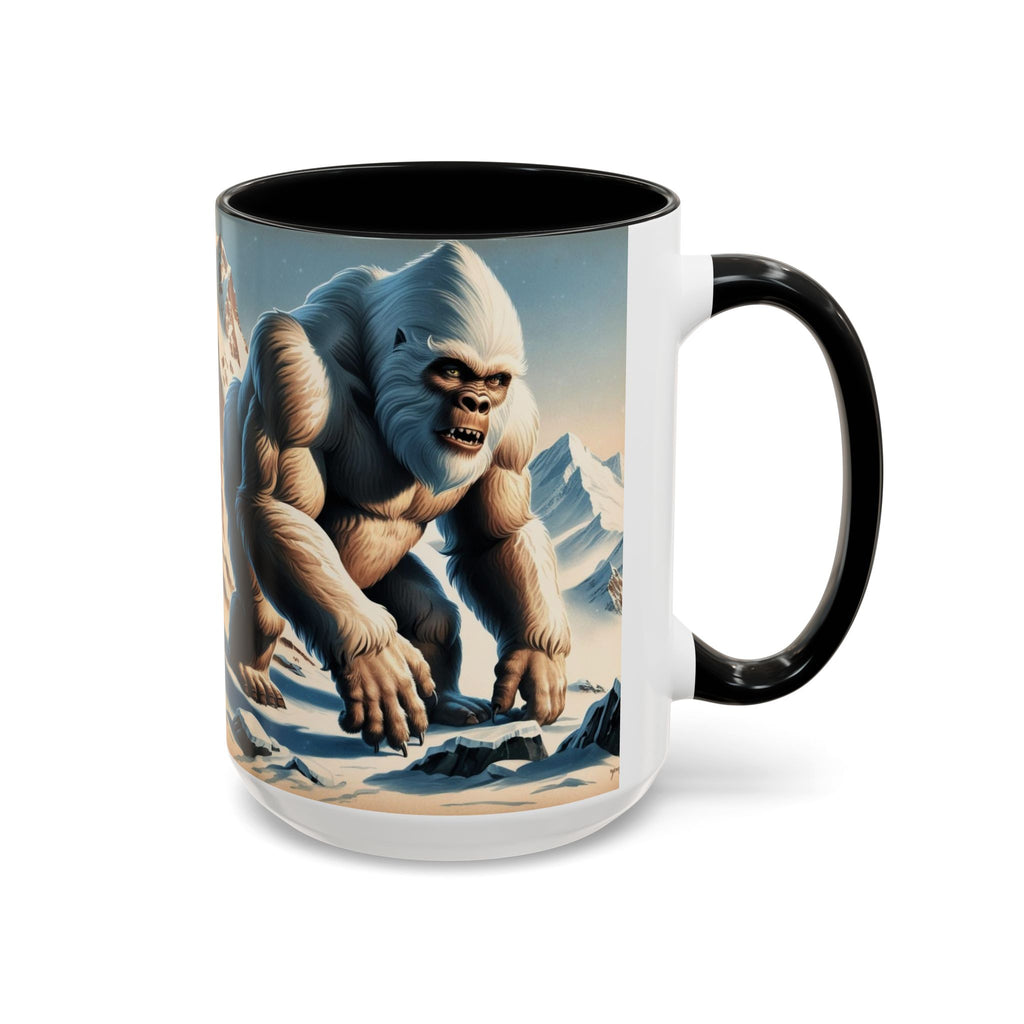 Abominable Snowman Coffee Mug: Himalayan Mountain Yeti, Mythical Creature, Sasquatch Gift