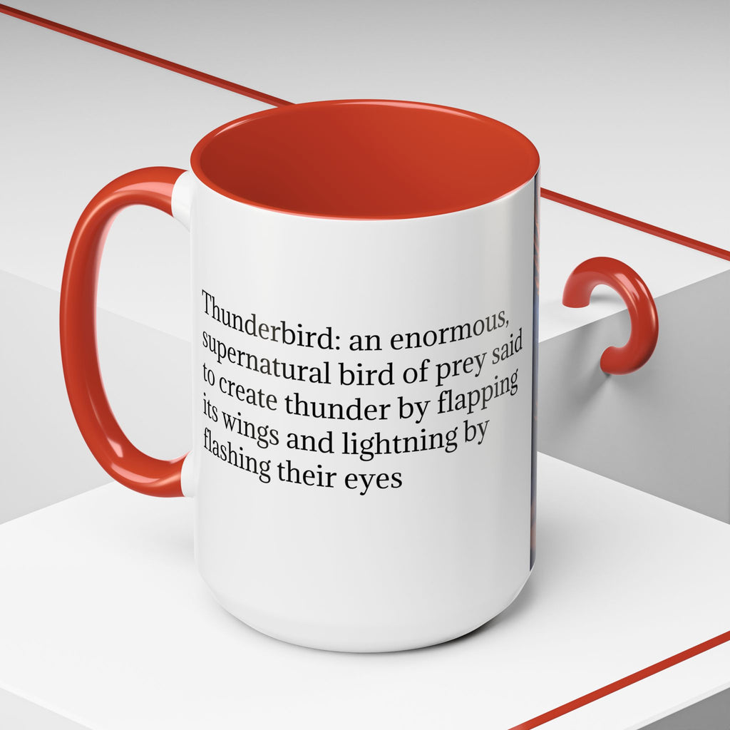 Thunderbird Coffee Mug: Native American Spirit Animal, Southwest Folklore