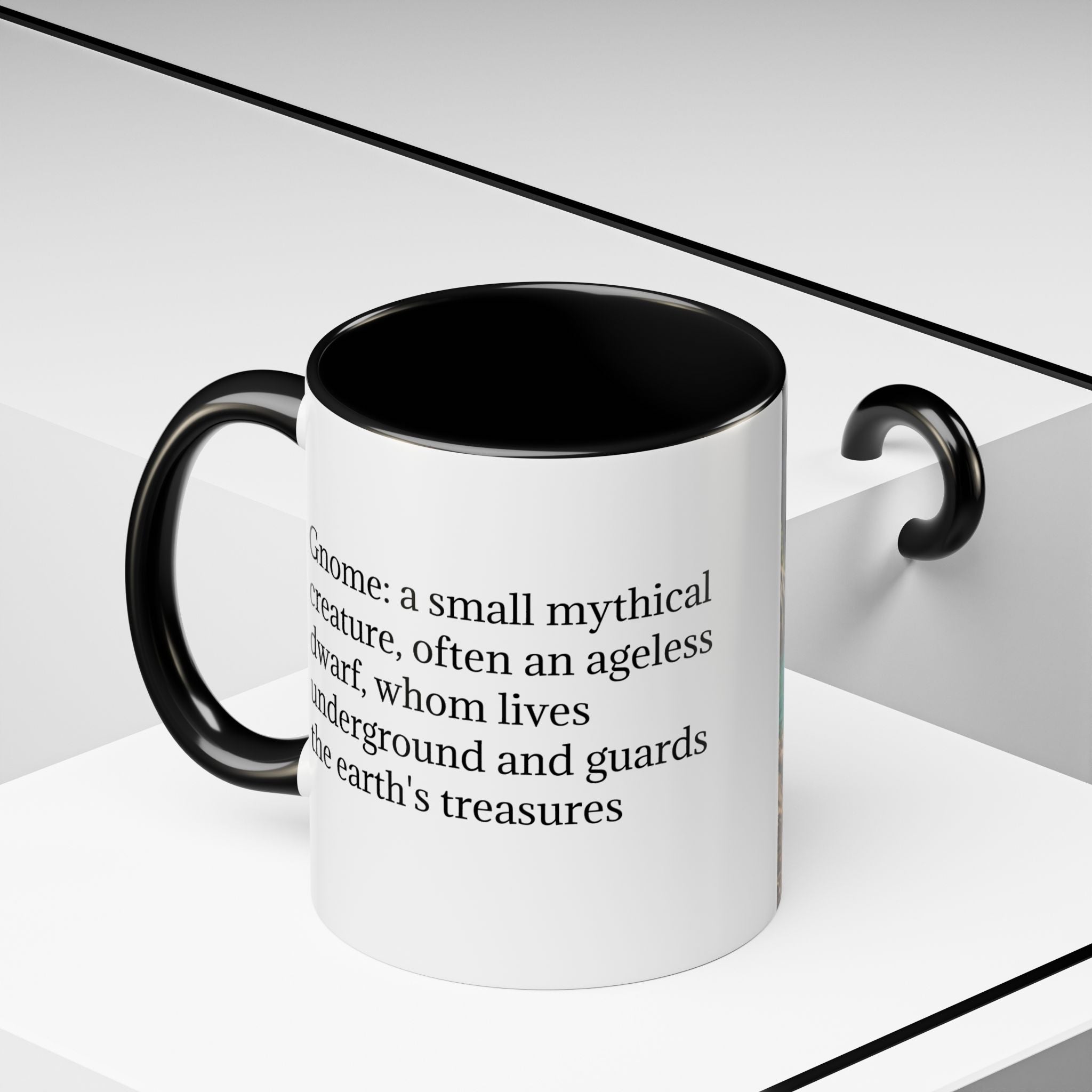 Gnome Mug: Scandinavian Nisse, Nordic Folklore Gift, Mythical Creature Coffee Cup