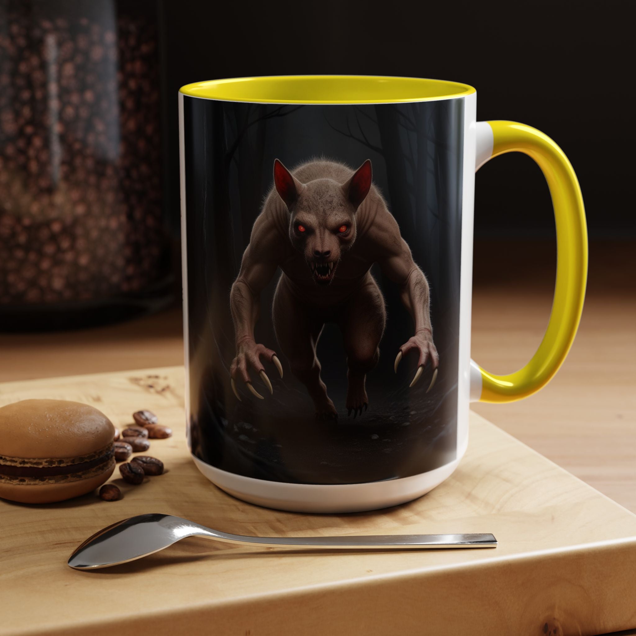 Chupacabra Mug: Cryptid Coffee Cup, Supernatural Beast, Mexican Folklore Gift