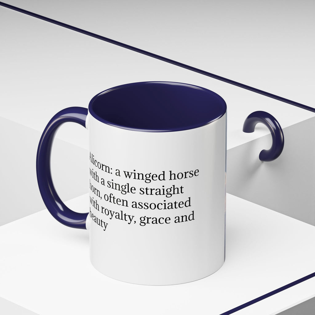 Unicorn Coffee Mug: Enchanted Alicorn, Mythical Creature, Fairytale Gift (Pink)