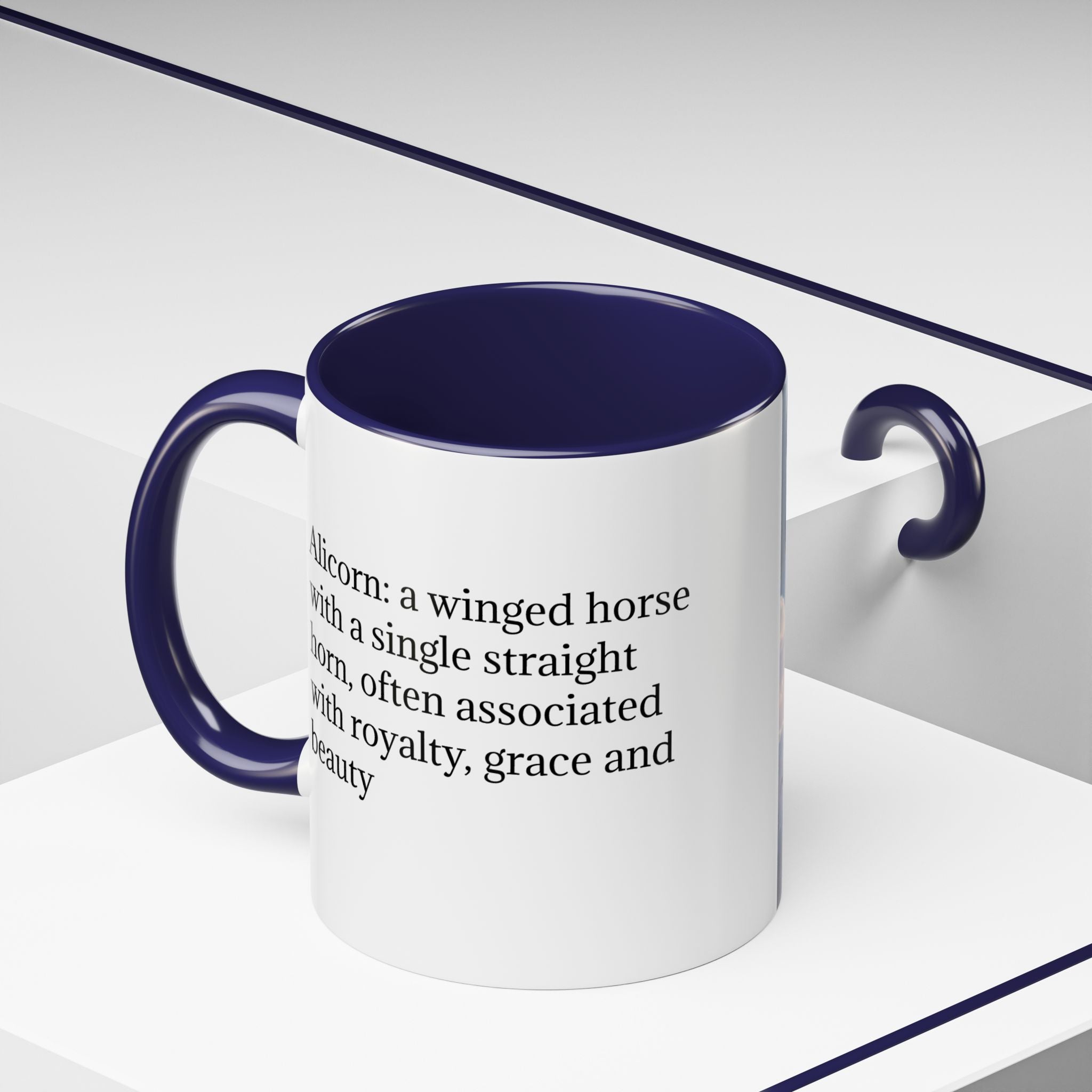 Unicorn Coffee Mug: Enchanted Alicorn, Mythical Creature, Fairytale Gift (Pink)