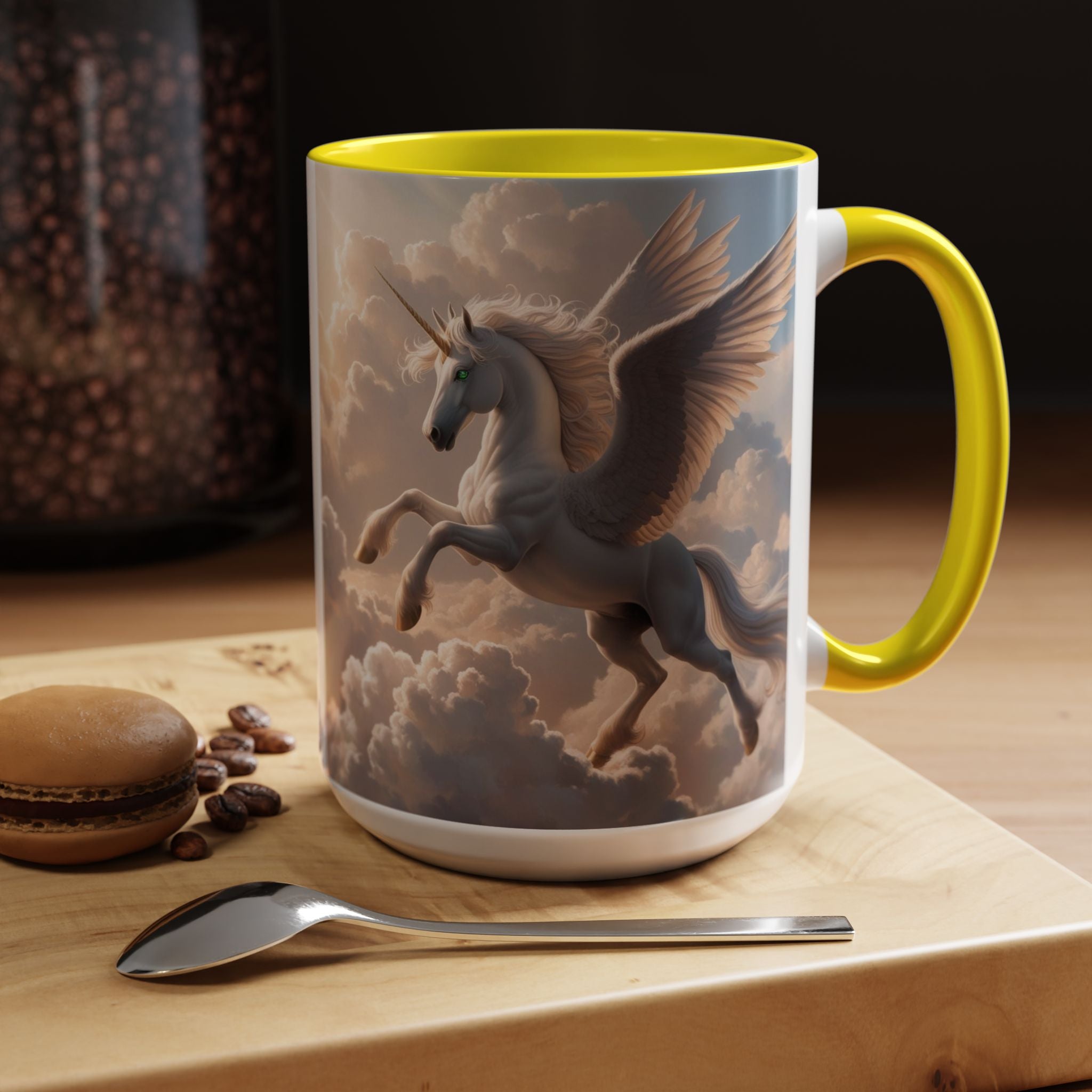 Unicorn Coffee Cup: Enchanted Alicorn Mug, Legendary Creature, Fairytale Gift