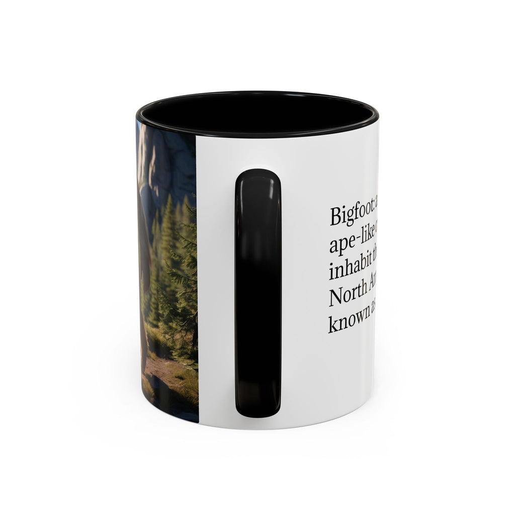 Bigfoot Coffee Cup: Sasquatch Coffee Mug, Pacific Northwest Cryptid, Mythical Creature