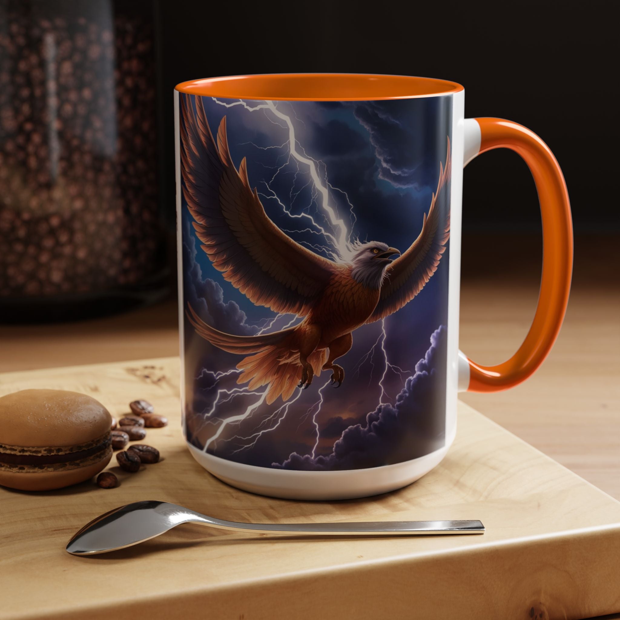 Thunderbird Coffee Mug: Native American Spirit Animal, Southwest Folklore
