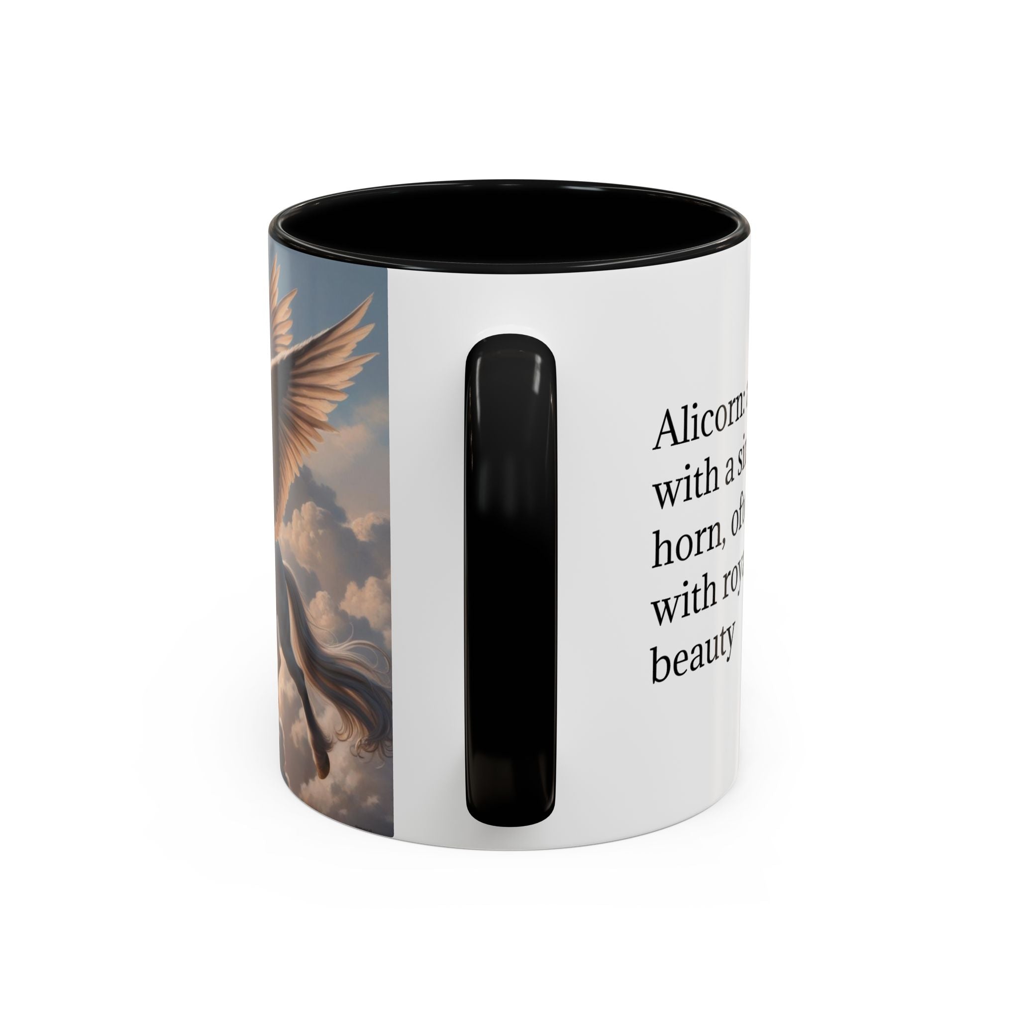 Unicorn Coffee Cup: Enchanted Alicorn Mug, Legendary Creature, Fairytale Gift