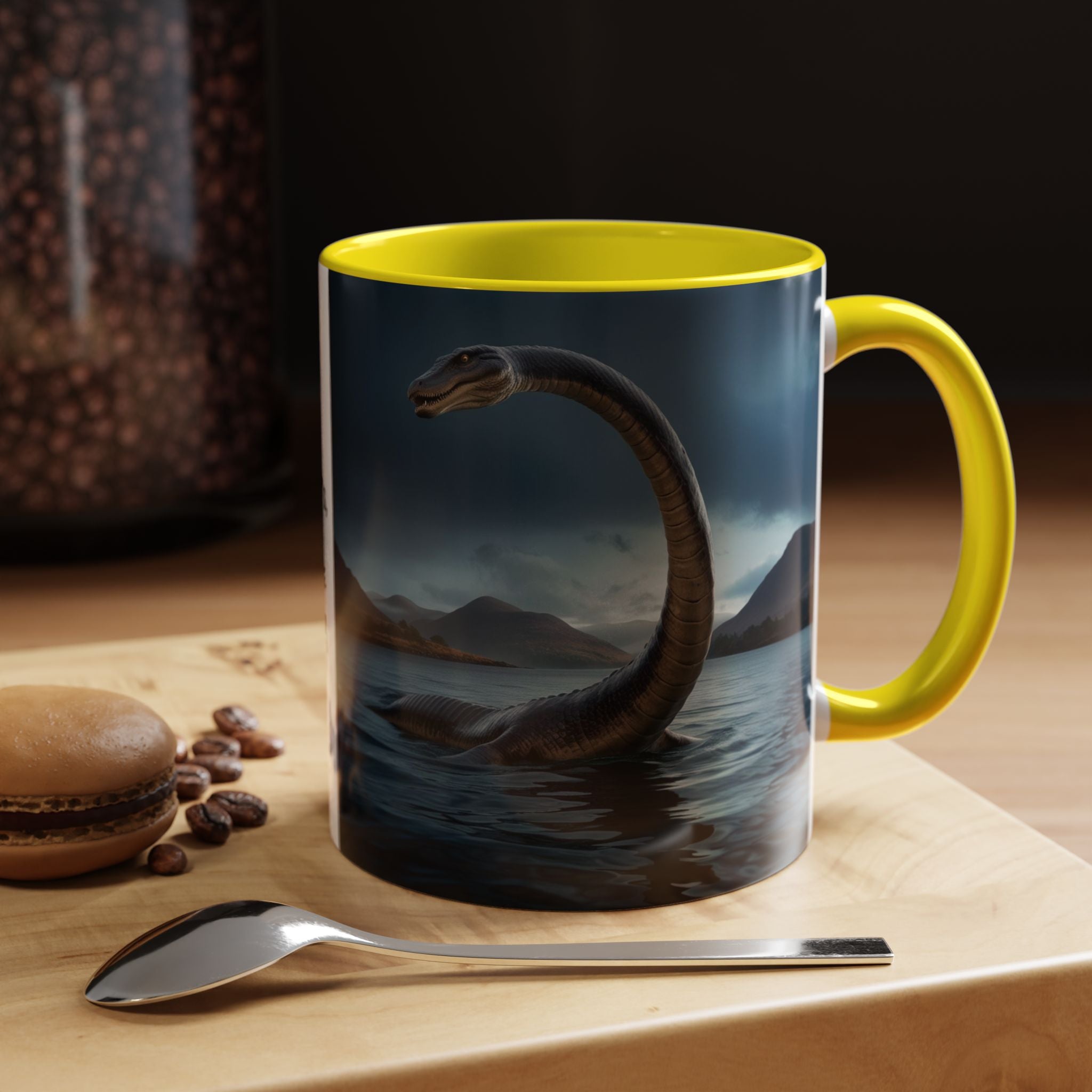 Loch Ness Monster: Nessie Coffee Cup, Legendary Sea Creature, Plesiosaurus Gift