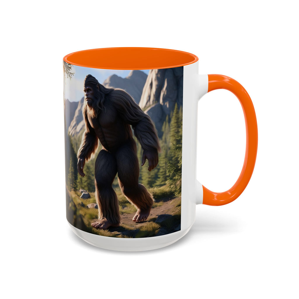 Bigfoot Coffee Cup: Sasquatch Coffee Mug, Pacific Northwest Cryptid, Mythical Creature