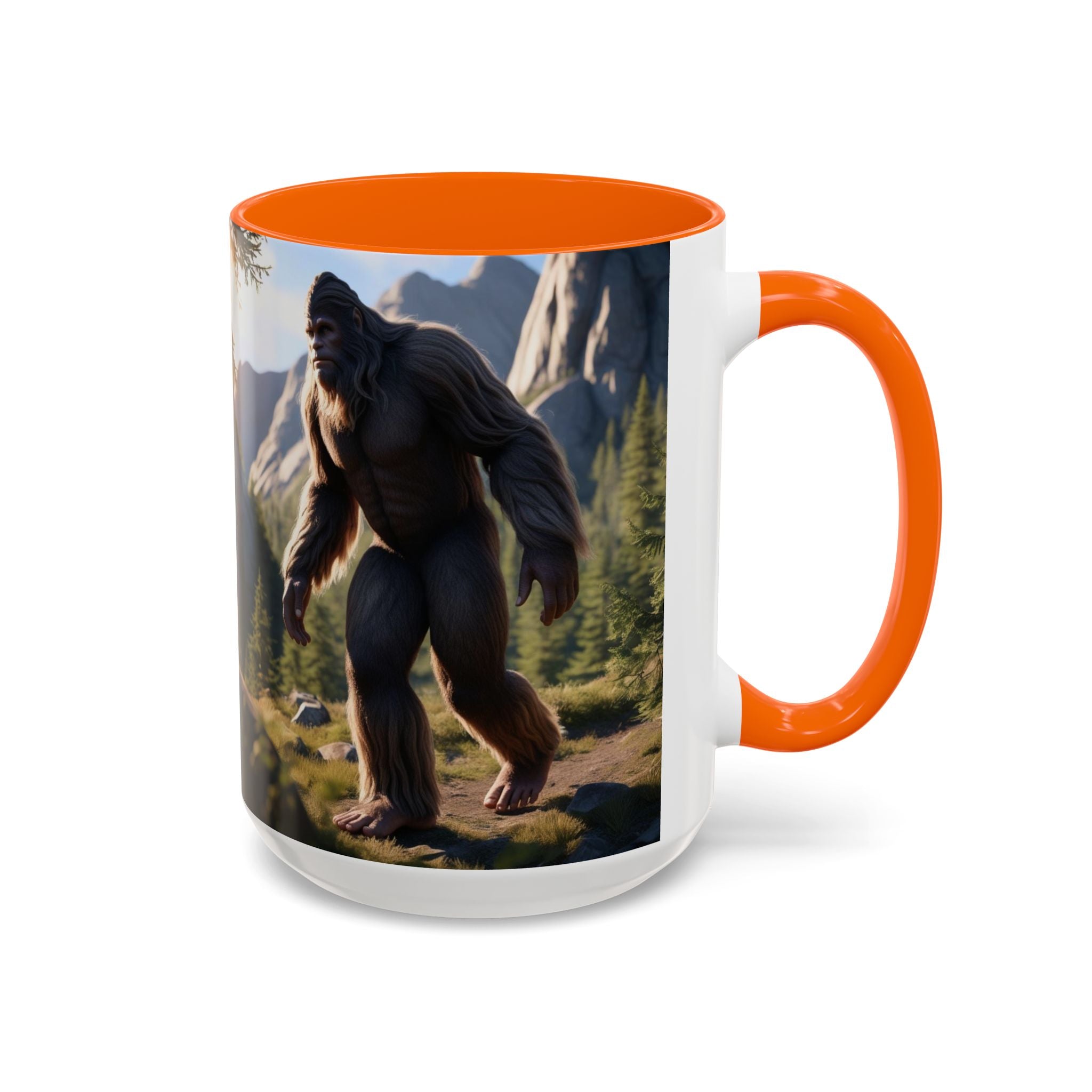 Bigfoot Coffee Cup: Sasquatch Coffee Mug, Pacific Northwest Cryptid, Mythical Creature