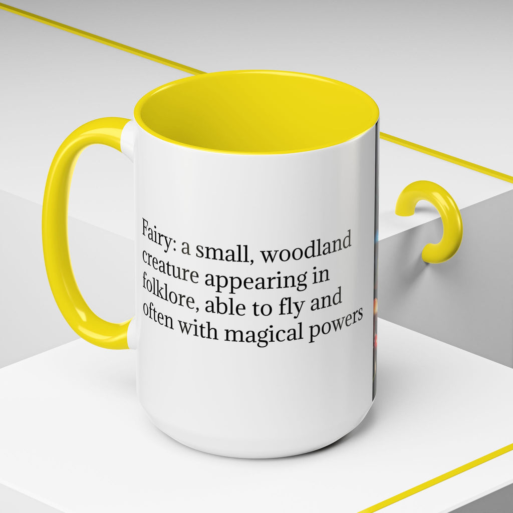 Fairy Garden Mug: Ceramic Toadstool Coffee Cup, Enchanted Forest Fantasy Gift