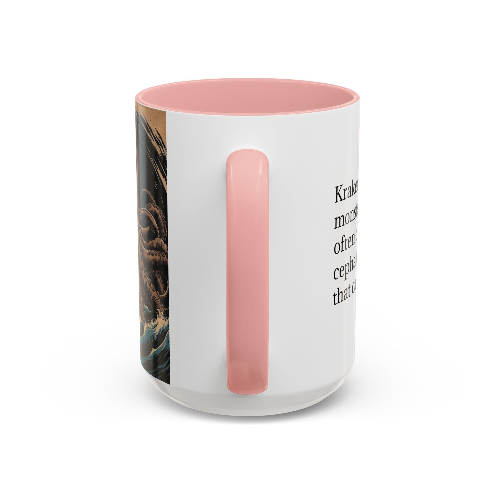 Kraken Coffee Mug: Giant Squid Coffee Cup, Sea Creature, Mugs for Men