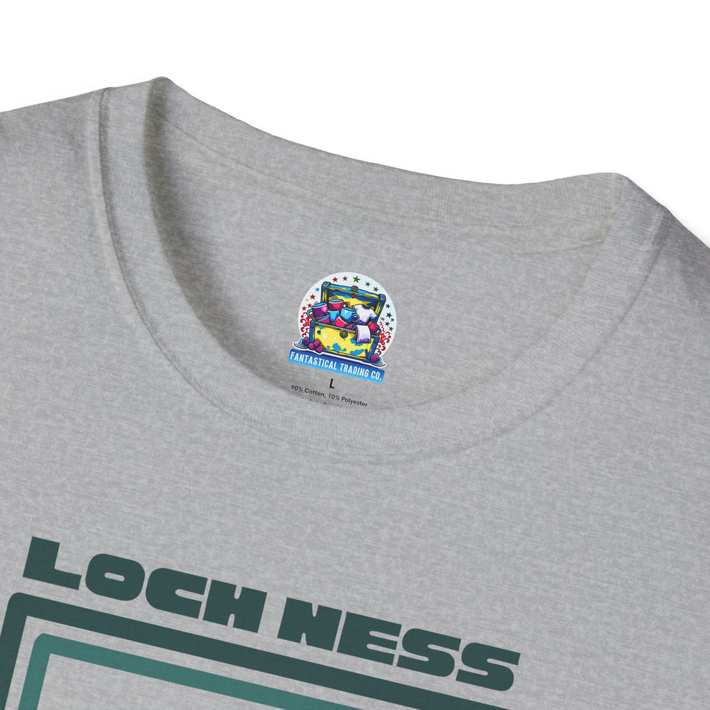 Lochness Monster Shirt: Nessie T-Shirt, Plesiosaurus Graphic Tee, Loch Ness Retro Clothing