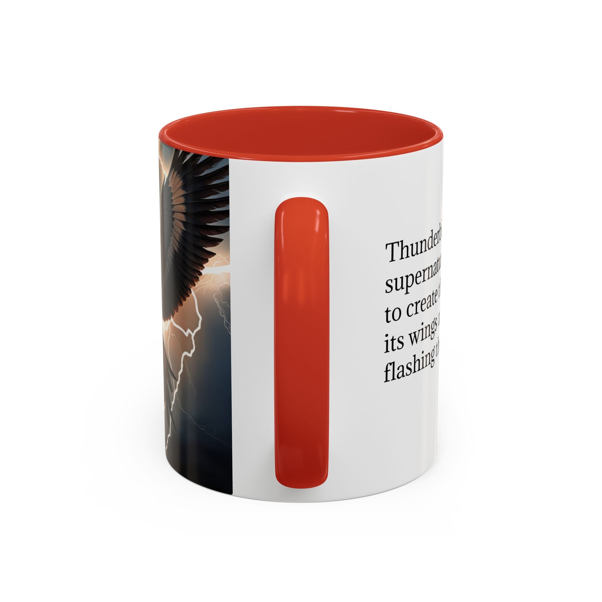 Thunderbird Coffee Cup: Legendary Creature, Spirit Animal, Cryptid Mugs for Men