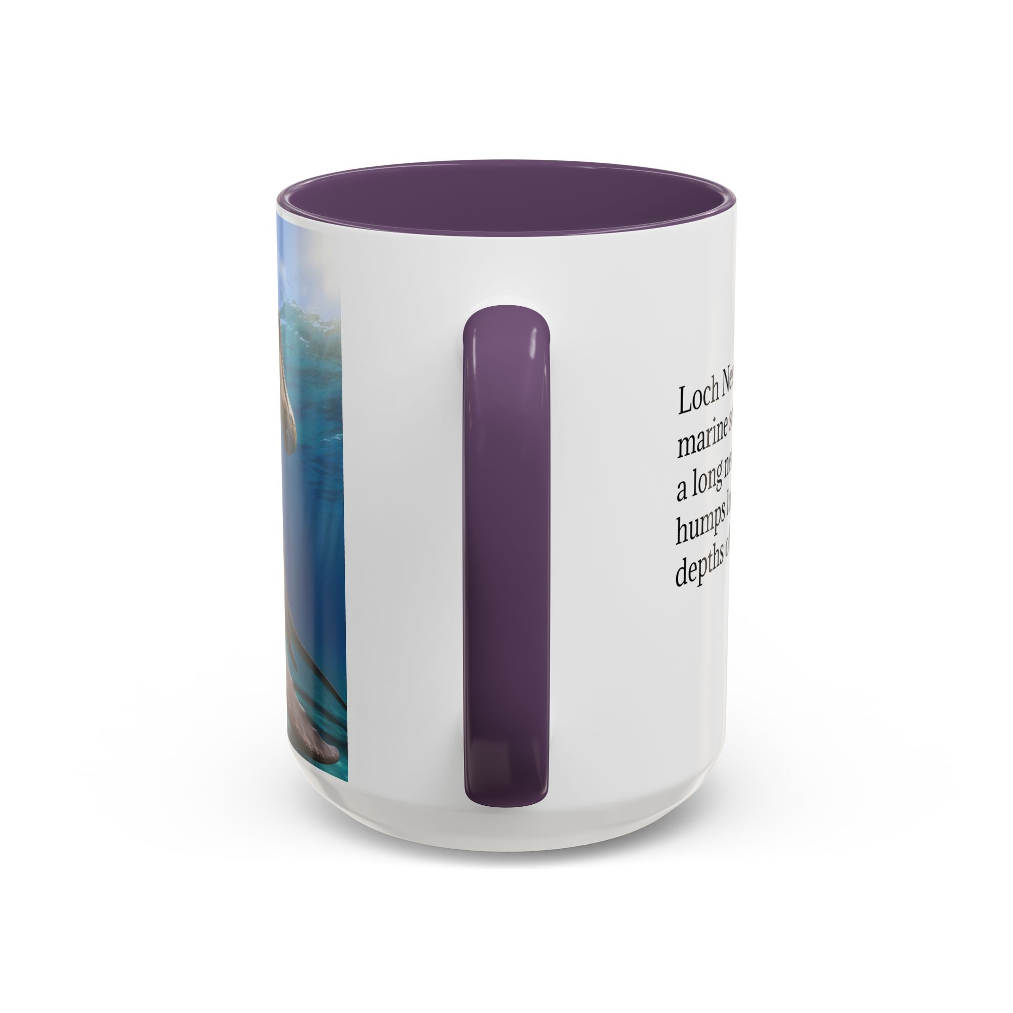 Loch Ness Monster: Nessie Coffee Mug, Mythical Sea Creature, Plesiosaurus Gift