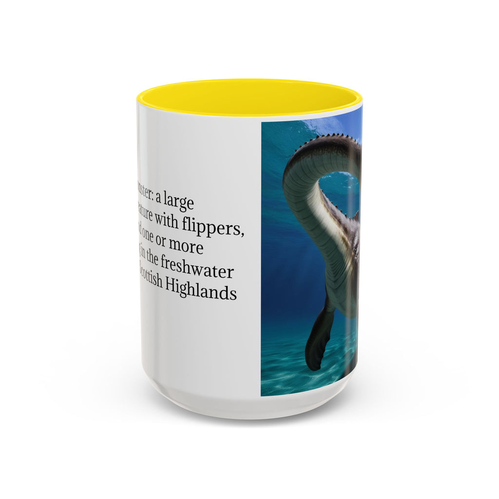 Loch Ness Monster: Nessie Coffee Mug, Mythical Sea Creature, Plesiosaurus Gift
