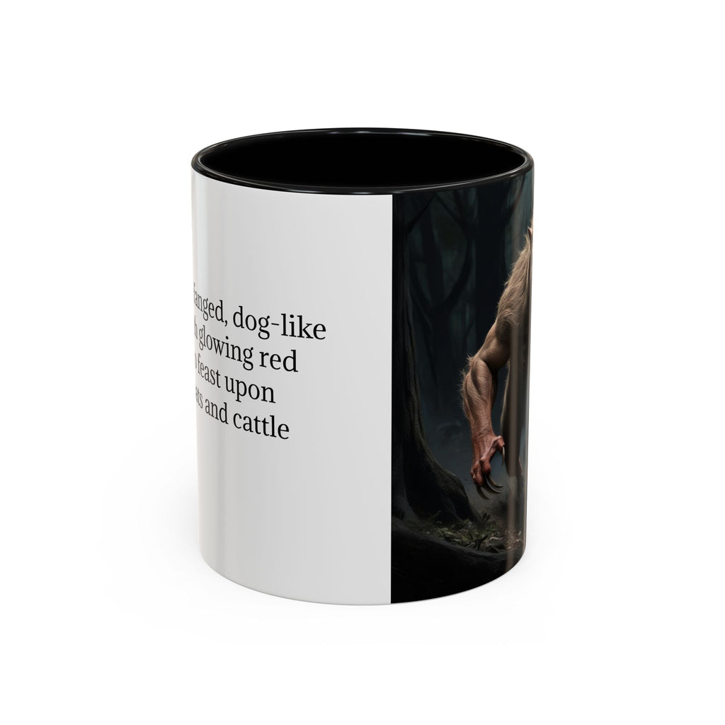 Chupacabra Coffee Mug: Supernatural Beast, Mexican Folklore Gift, Mythical Canine Cryptid