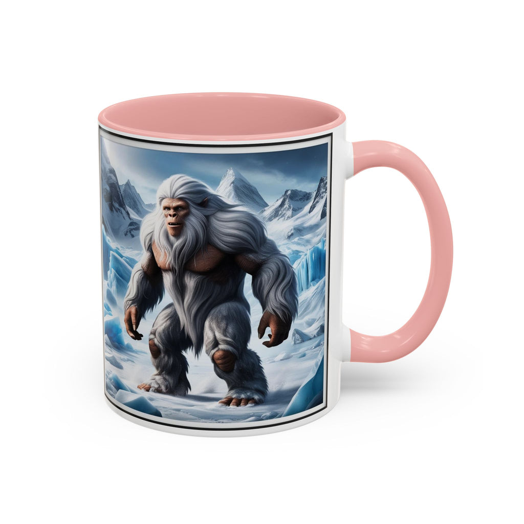 Yeti Coffee Mug: Abominable Snowman, Himalayan Mountain Cryptid, Bigfoot Camping Gift