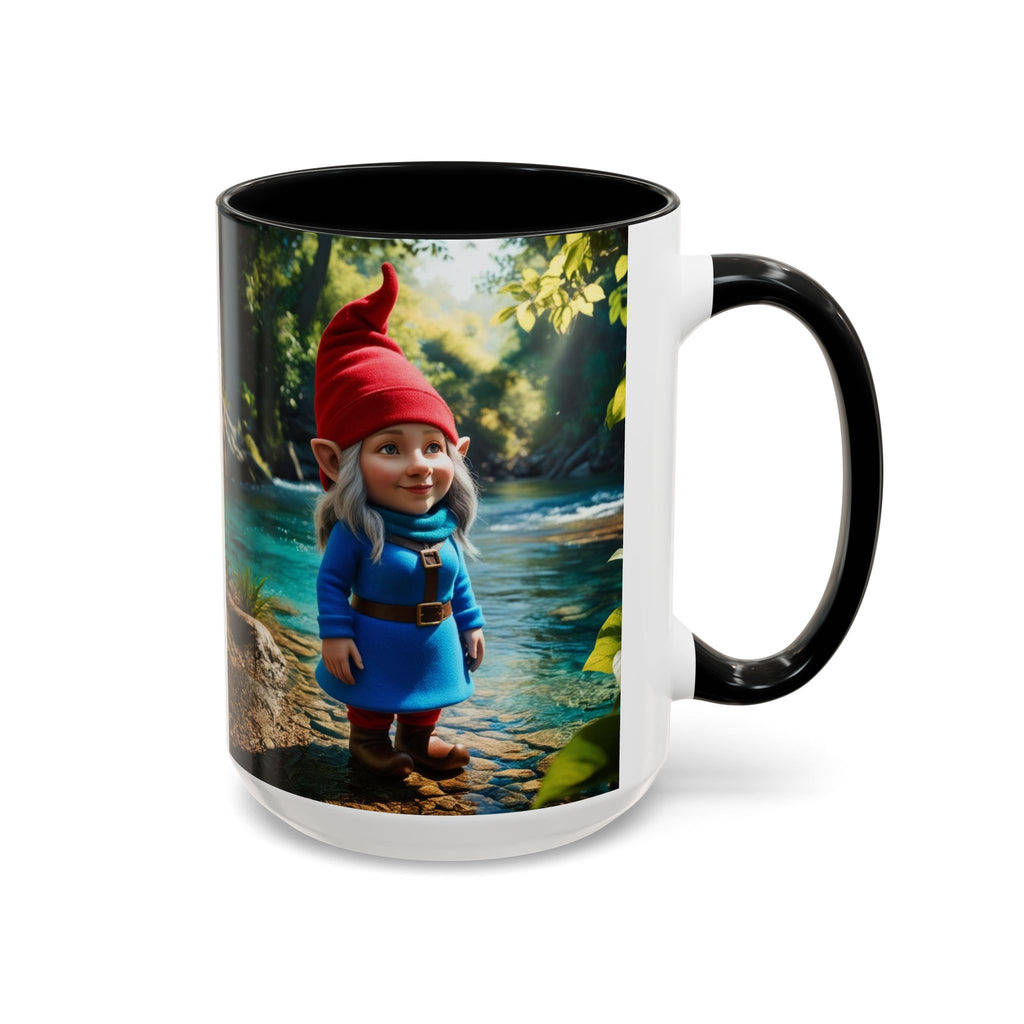 Gnome Mug: Scandinavian Nisse, Nordic Folklore Gift, Mythical Creature Coffee Cup