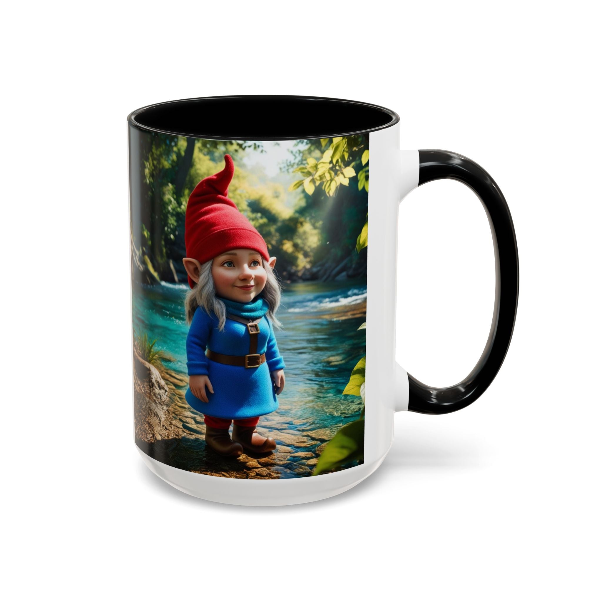 Gnome Mug: Scandinavian Nisse, Nordic Folklore Gift, Mythical Creature Coffee Cup