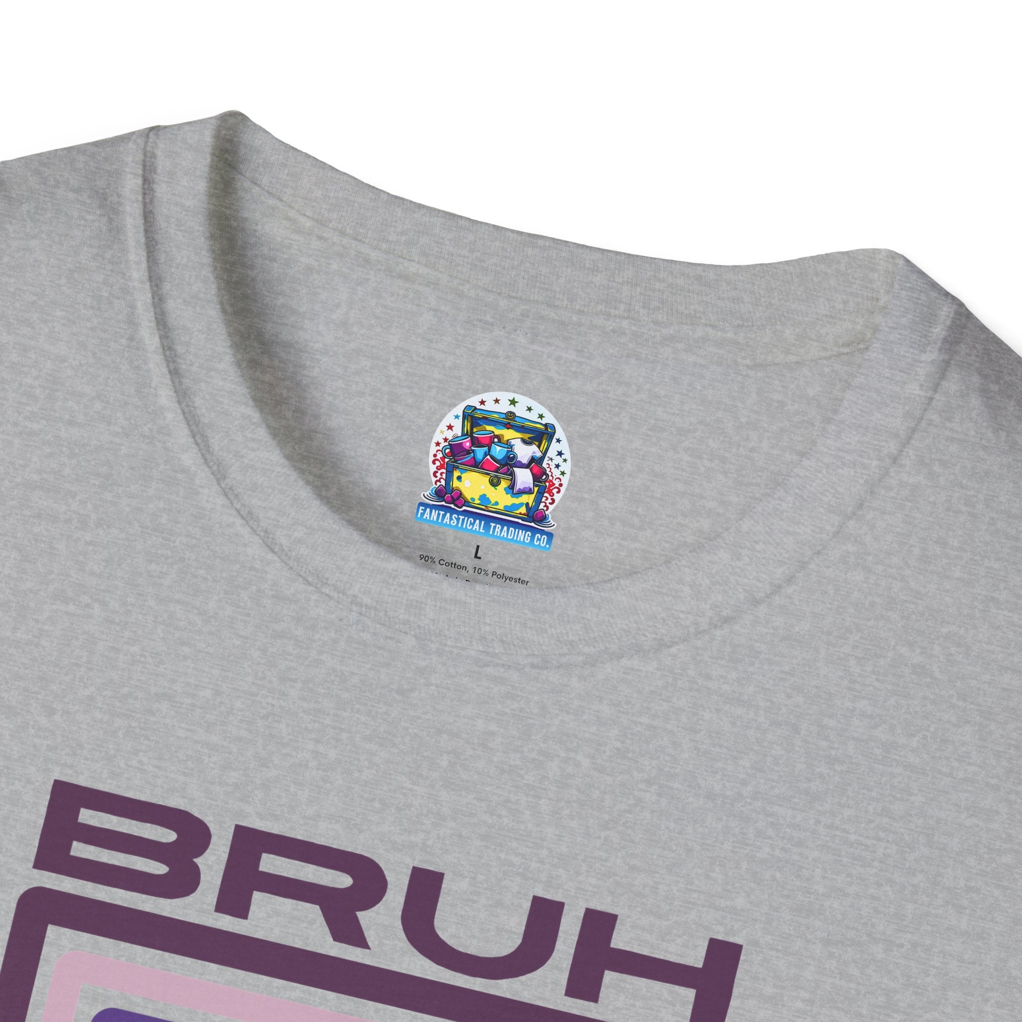 Bigfoot Shirt: Sasquatch Graphic Tee, Bruh, Mythical Creature, Soft Cotton T-Shirt