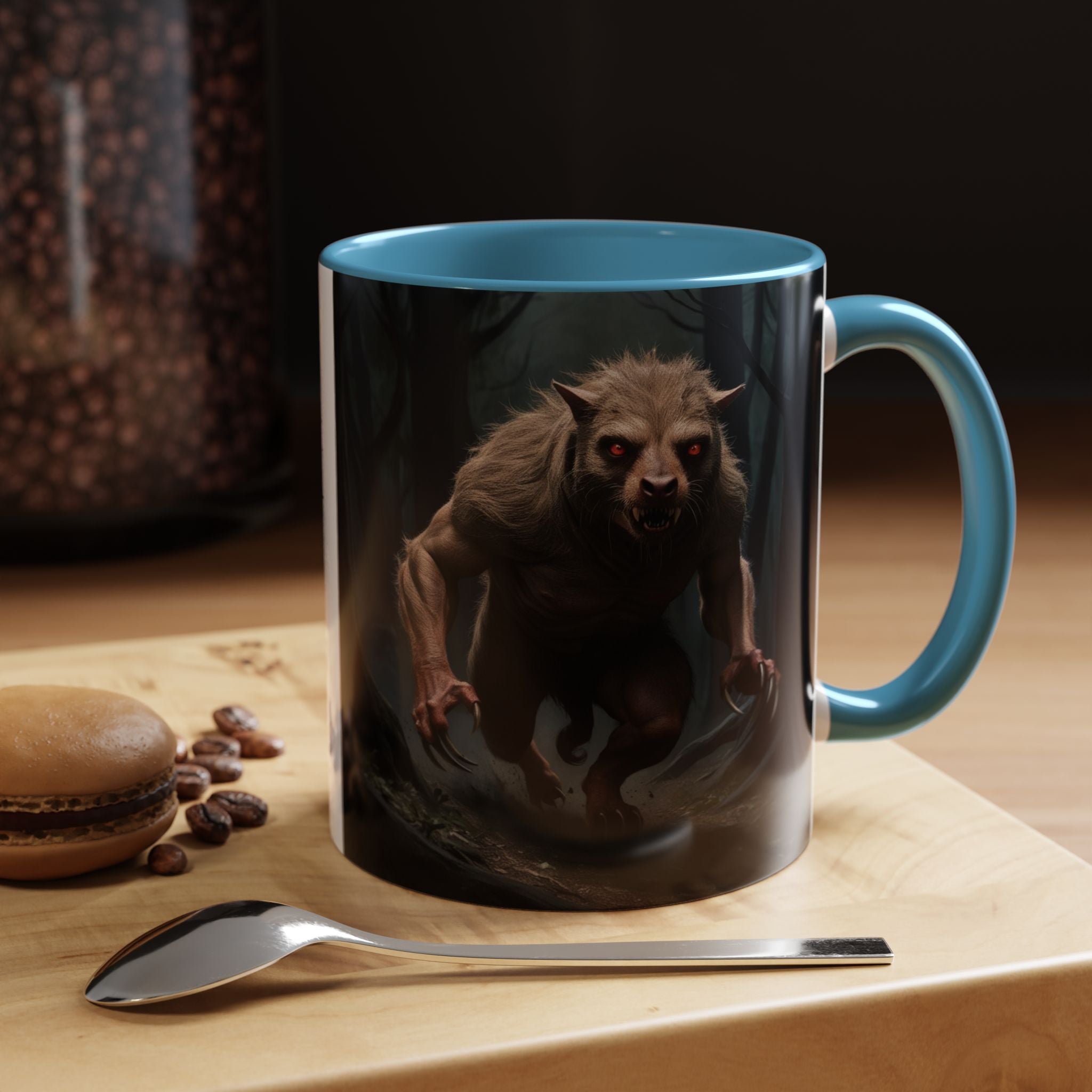 Chupacabra Coffee Mug: Supernatural Beast, Mexican Folklore Gift, Mythical Canine Cryptid