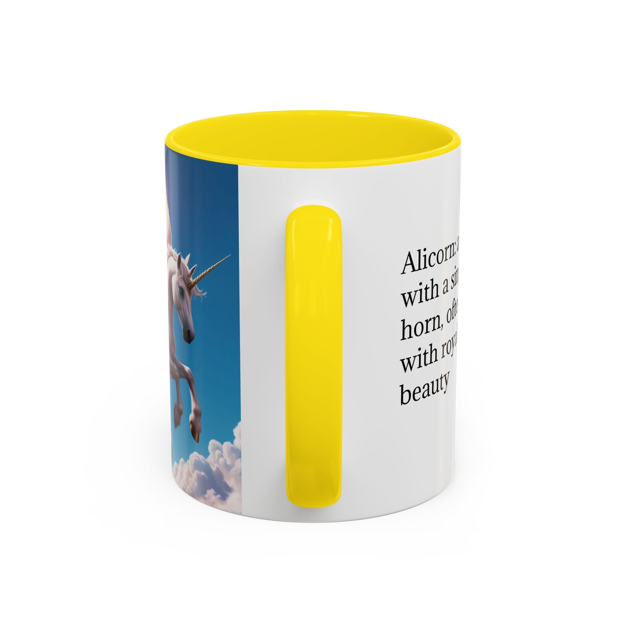 Unicorn Coffee Cup: Fantasy Alicorn Mug, Legendary Creature, Enchanted Gift (Purple)