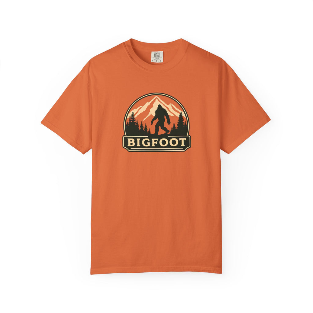 Sasquatch Camping TShirt | Bigfoot Graphic Tee, Comfort Colors®, Retro Hiking Shirt