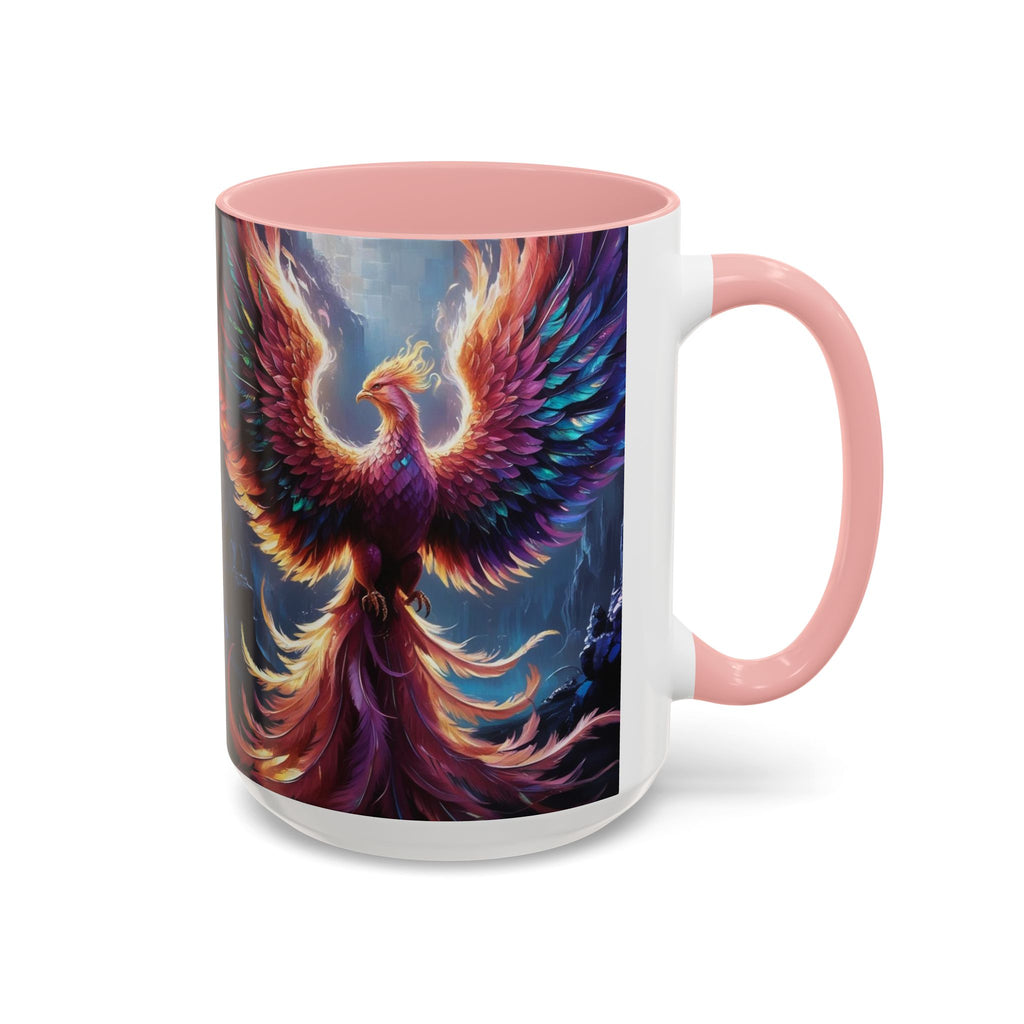 Phoenix Rising Coffee Mug: Firebird, Legendary Creature Coffee Cup, Gift for Women
