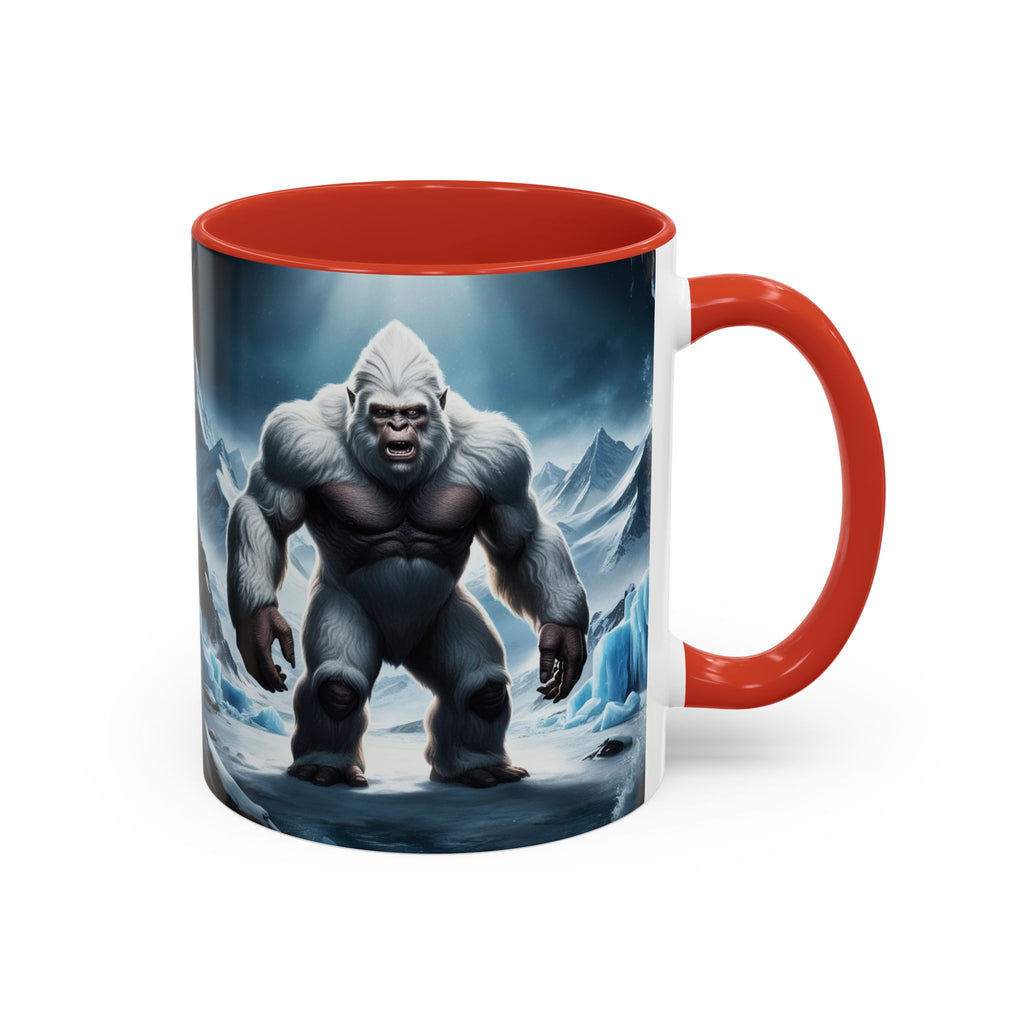 Yeti Coffee Mug: Abominable Snowman, Sasquatch Camping Gift, Himalayan Mountain Cryptid