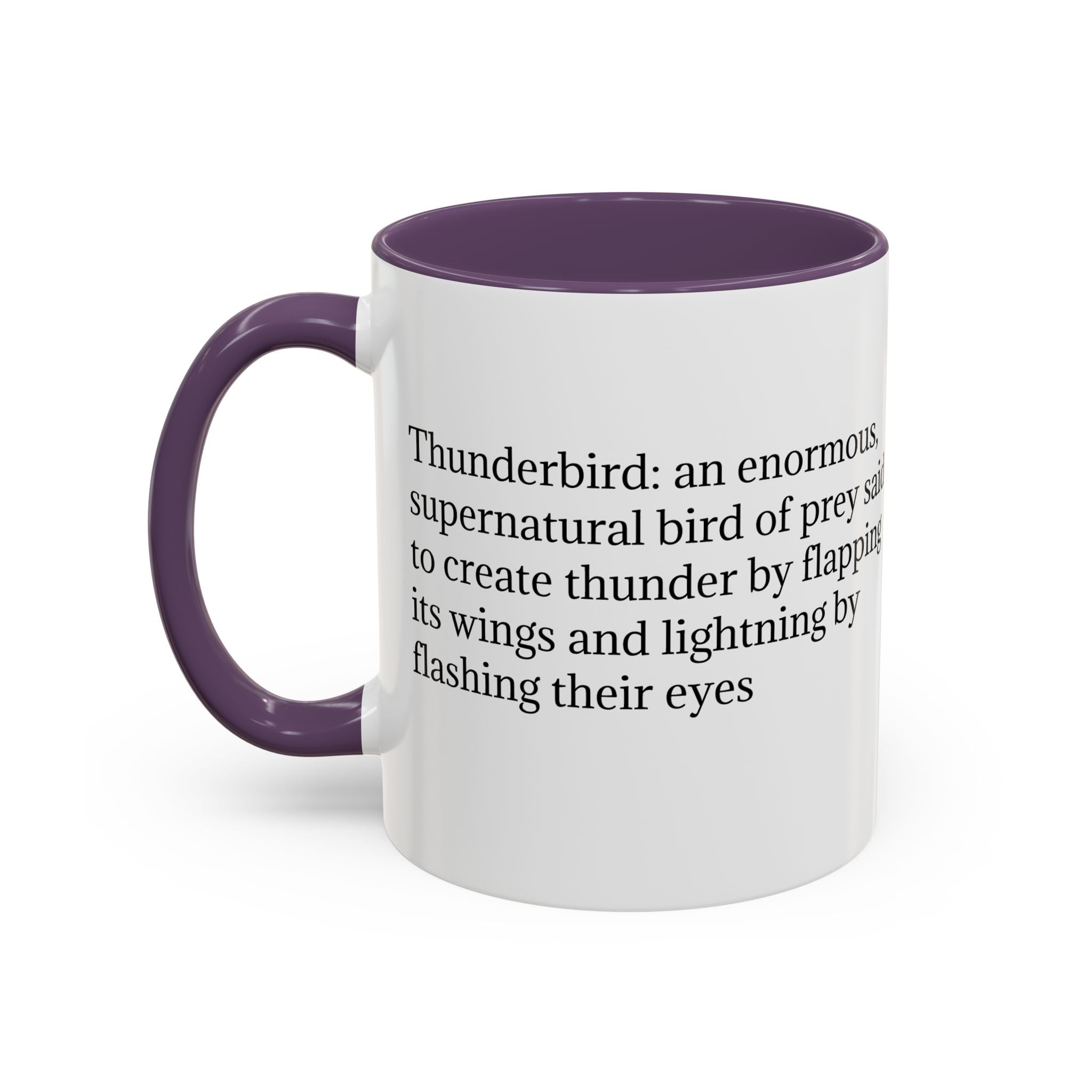 Thunderbird Coffee Mug: Native American Spirit Animal, Southwest Folklore
