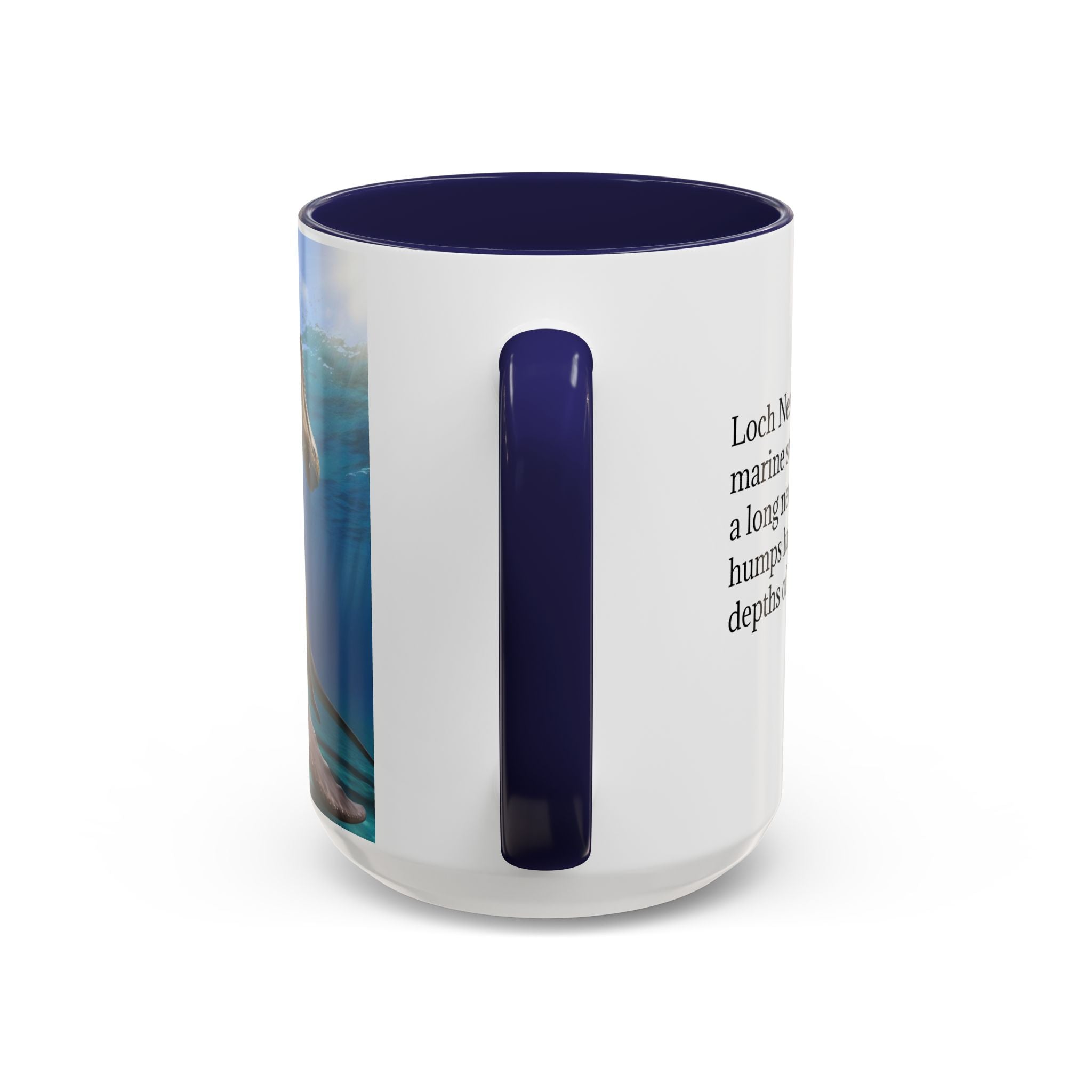 Loch Ness Monster: Nessie Coffee Mug, Mythical Sea Creature, Plesiosaurus Gift