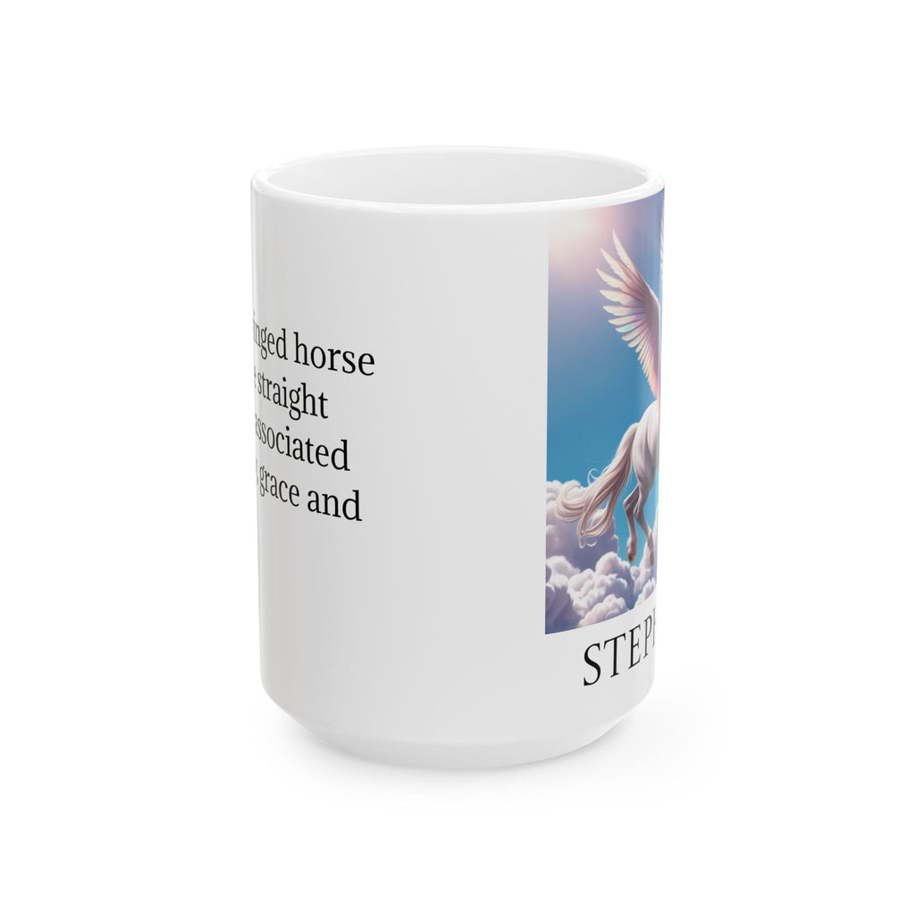Personalized Unicorn Mug: Enchanted Alicorn, Mythical Creature, Customizable Gift