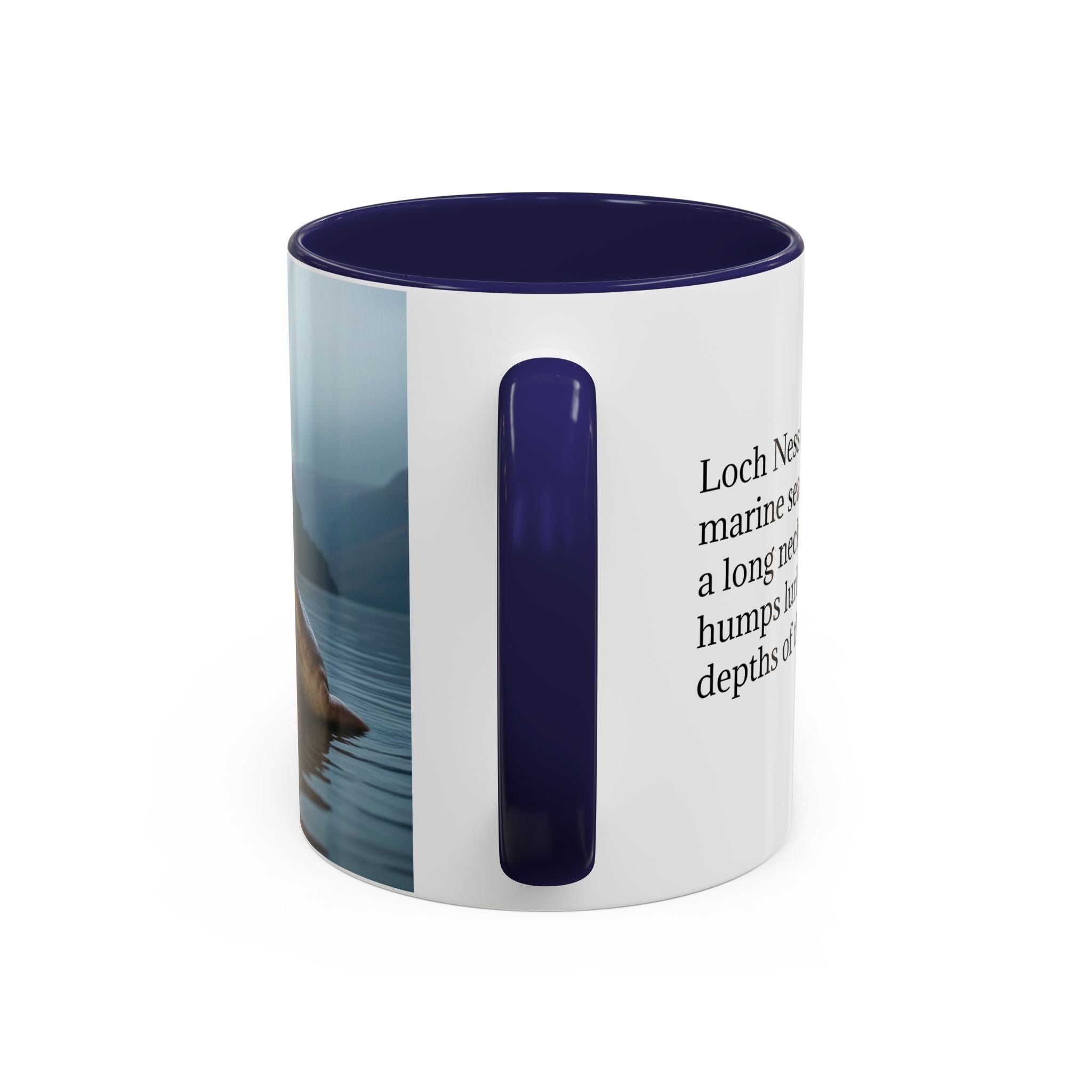 Loch Ness Monster Coffee Cup: Nessie Cryptid Gift, Scottish Sea Creature