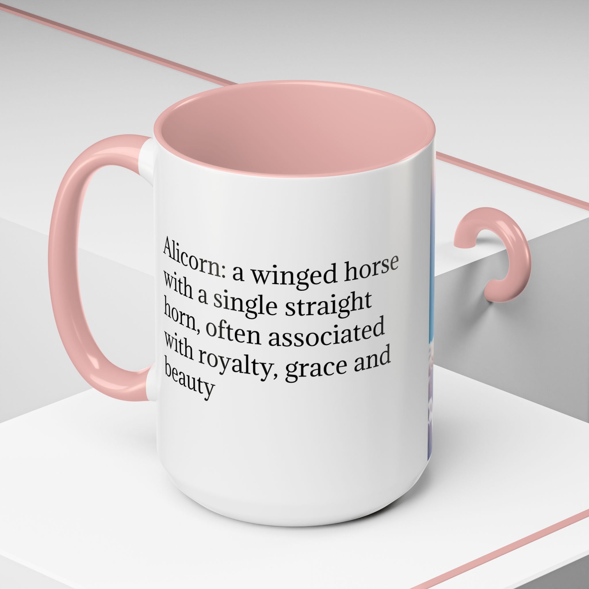 Unicorn Coffee Cup: Fantasy Alicorn Mug, Legendary Creature, Enchanted Gift (Purple)