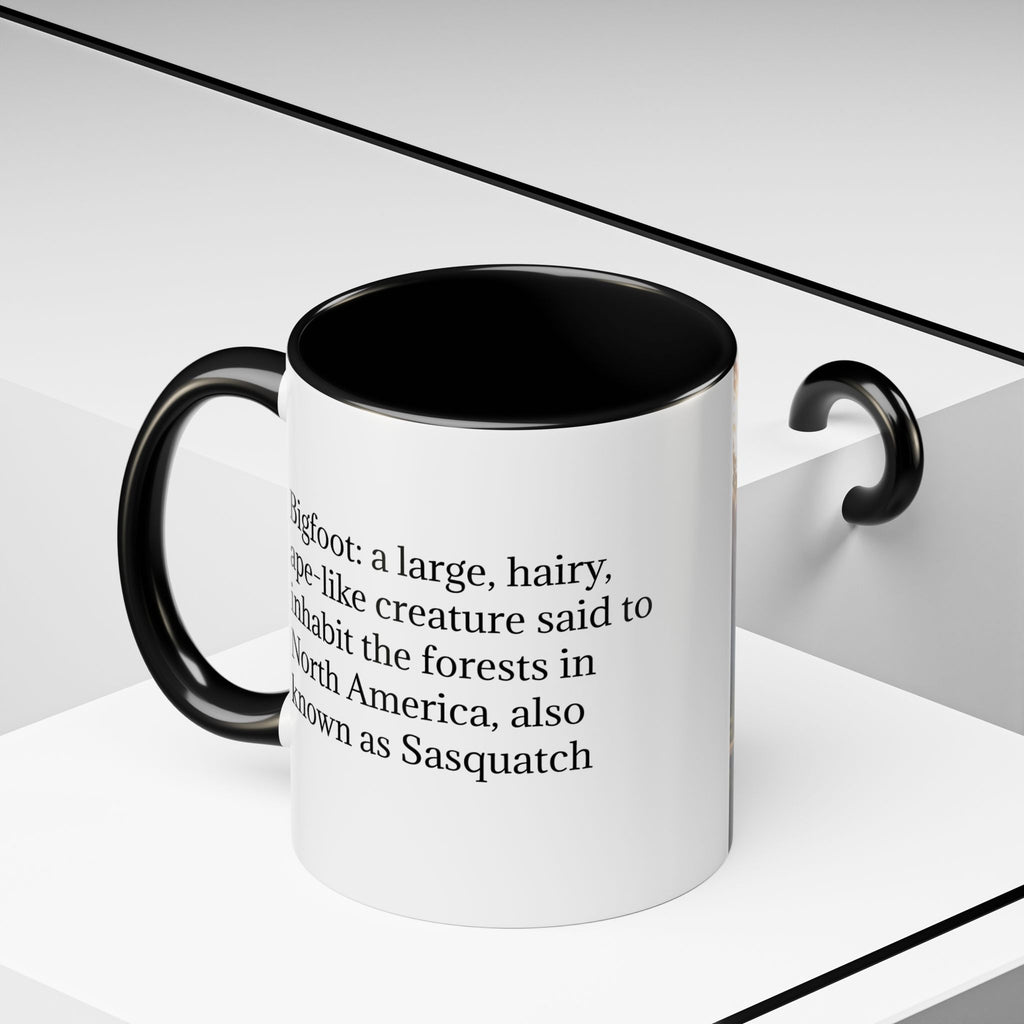 Bigfoot Coffee Cup: Sasquatch Coffee Mug, Pacific Northwest Cryptid, Mythical Creature
