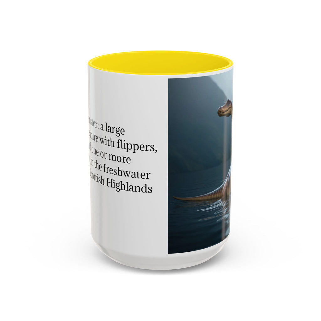 Loch Ness Monster Coffee Cup: Nessie Cryptid Gift, Scottish Sea Creature