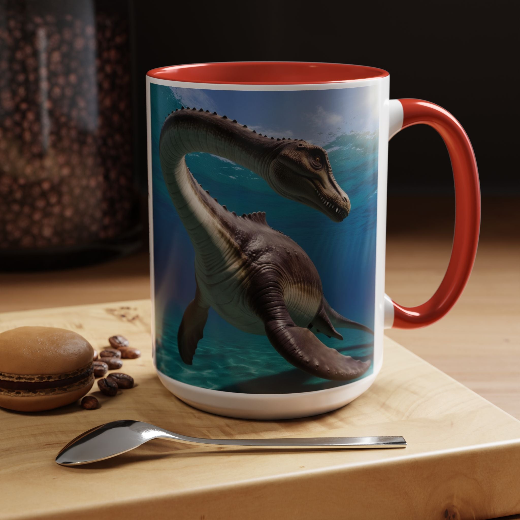 Loch Ness Monster: Nessie Coffee Mug, Mythical Sea Creature, Plesiosaurus Gift