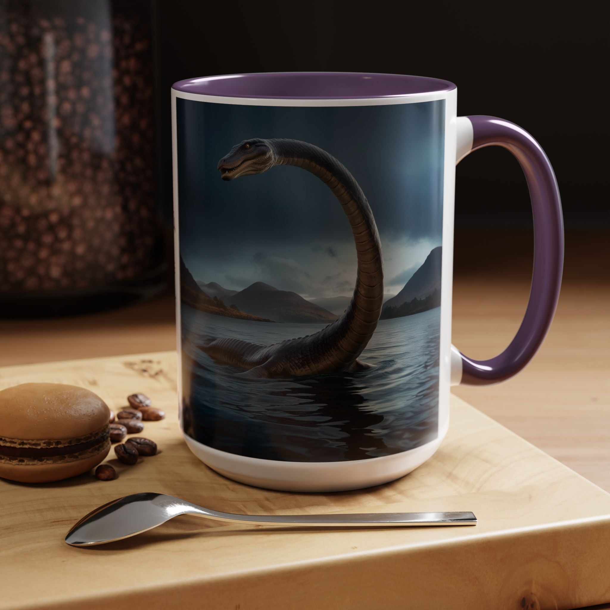 Loch Ness Monster: Nessie Coffee Cup, Legendary Sea Creature, Plesiosaurus Gift