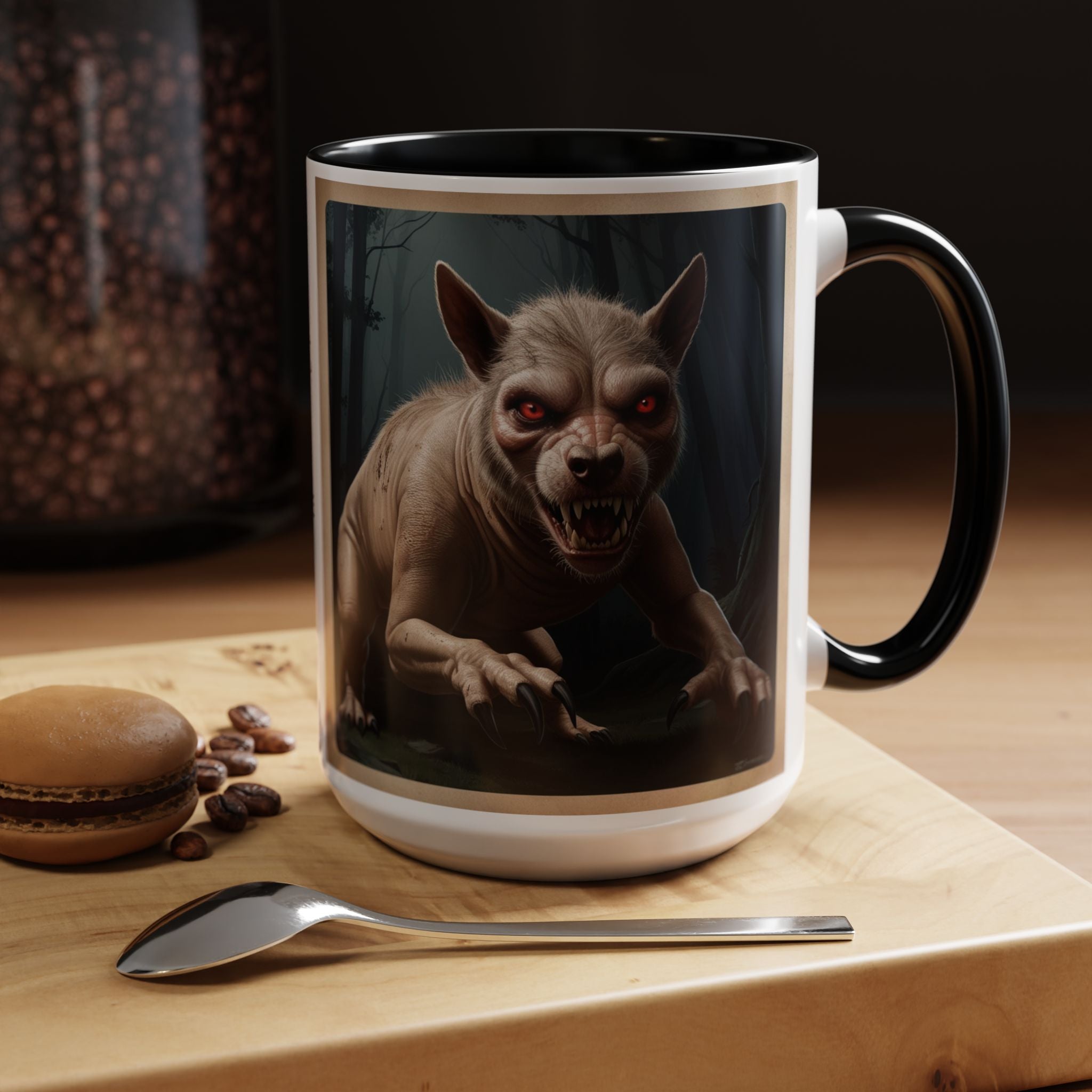 Chupacabra Mug: Supernatural Coffee Cup, Cryptid Beast, Mexican Folklore Gift